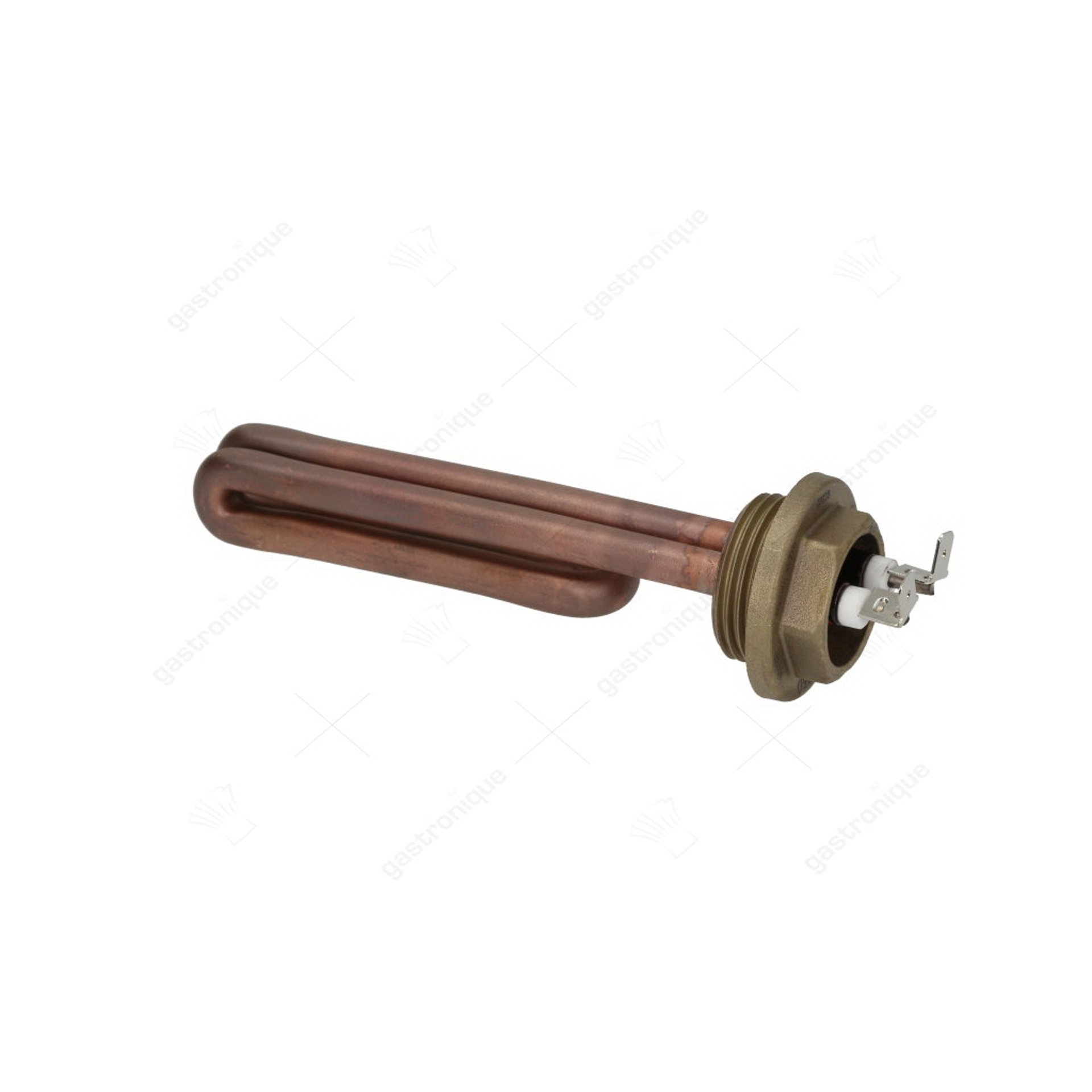 Heizelement 1350W 230V L 140mm Schraubflanschanschluss 6,3 Draht 1" Rohr ø 8,5mm VC 1 H 23mm - Bild 1