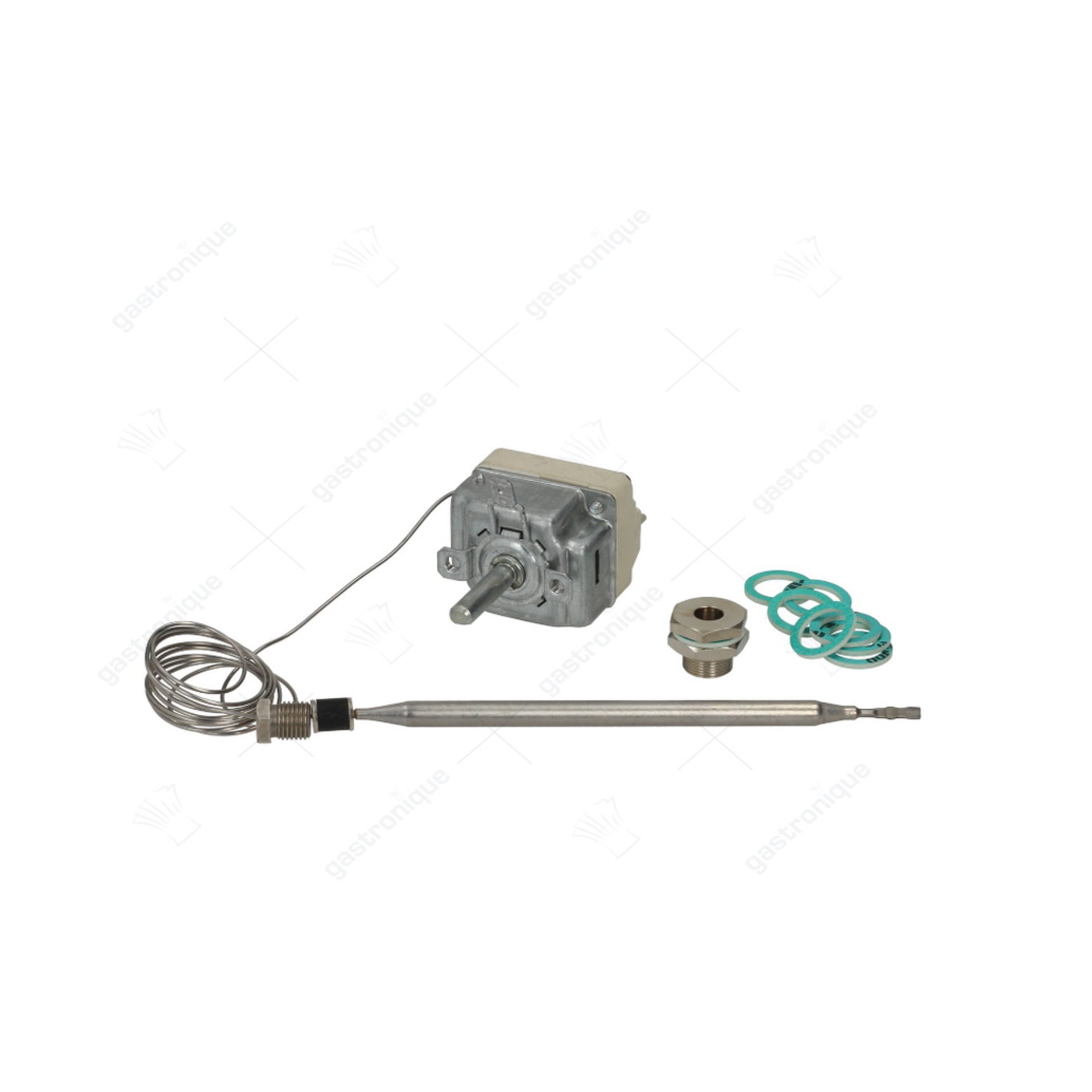 Thermostat 29°-112°C 1-pole sensor 129/Ø6mm capillary 870mm +dw - image 2