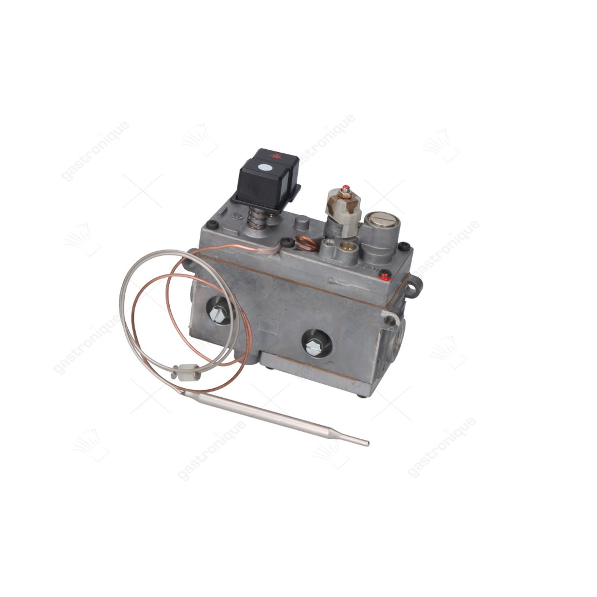 thermostat à gaz SIT type MINISIT 710 t.max. 190°C 110-190°C entrée de gaz 1/2" sortie de gaz 3/8" - image 1