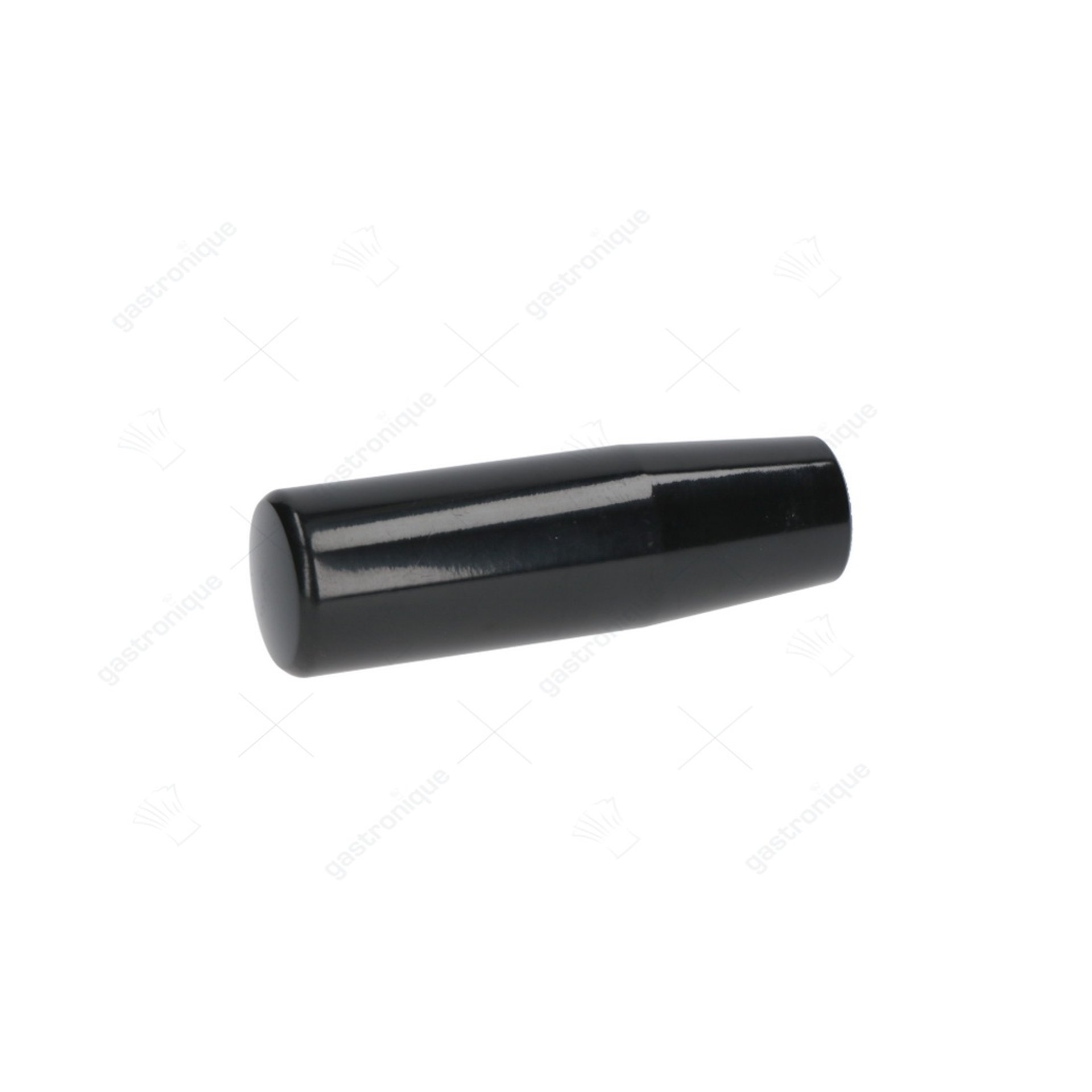 zwarte greep ø 28x86 mm m8x1 - afbeelding 1