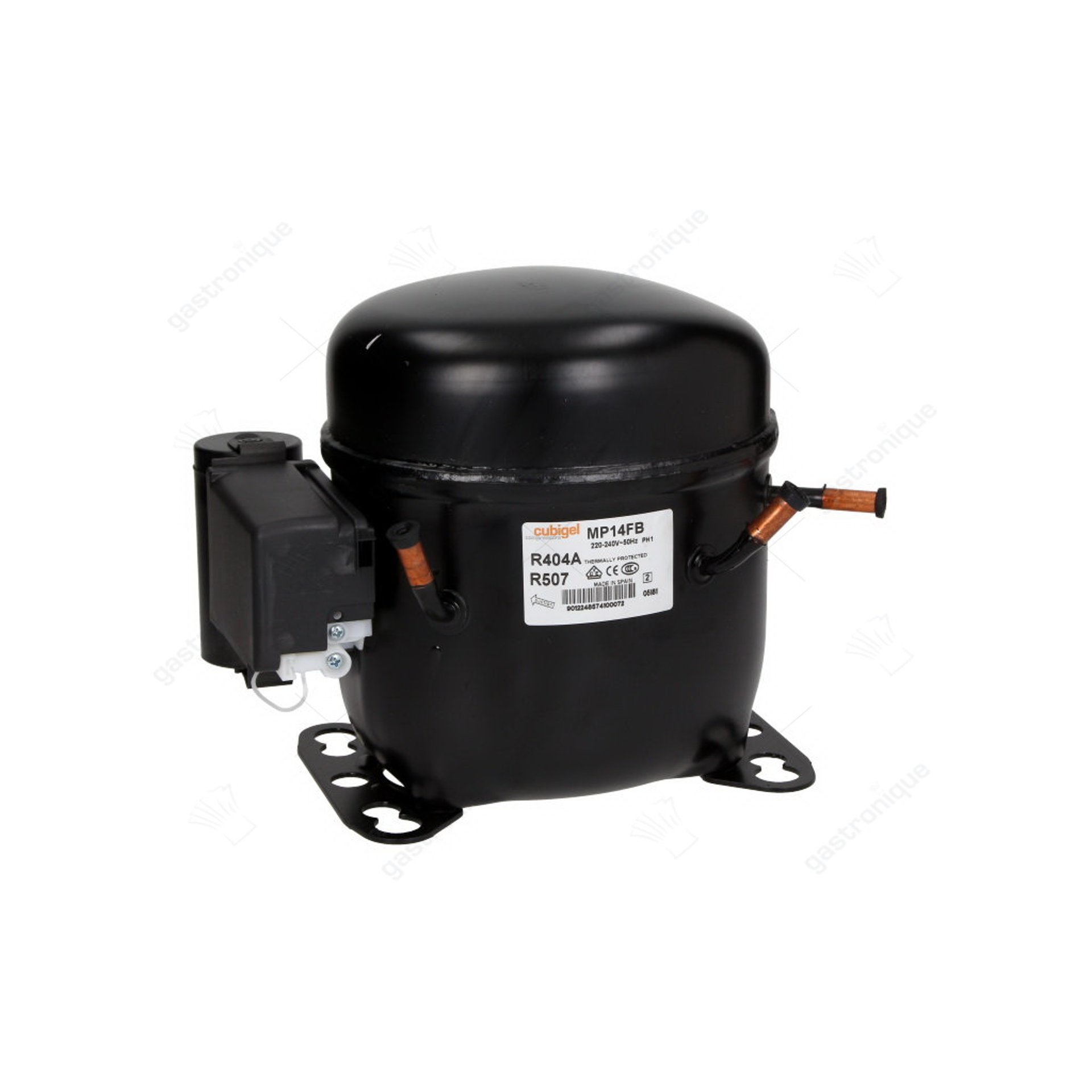 compresseur de réfrigérant R404a/R507 type MP14FB 220-240V 50Hz LBP entièrement hermétique 13,9kg 1/2HP - image 1