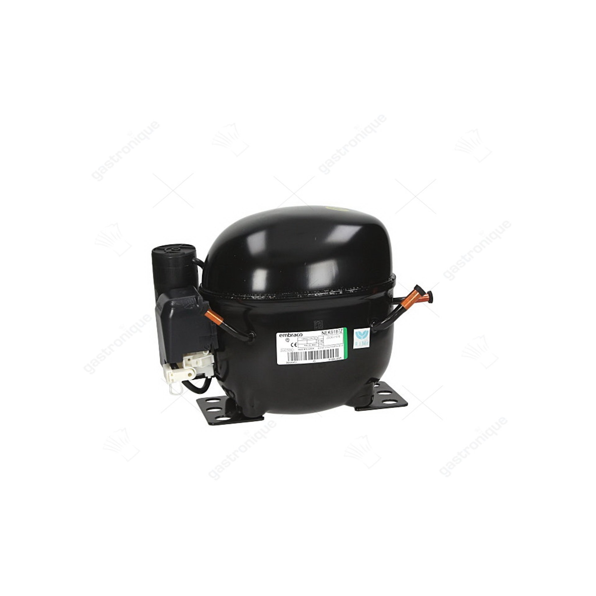 compresseur de réfrigérant R134a type NEK6187Z-A 220-240V 50Hz HBP 11kg 1/3HP volume du cylindre 10cm³ - image 1