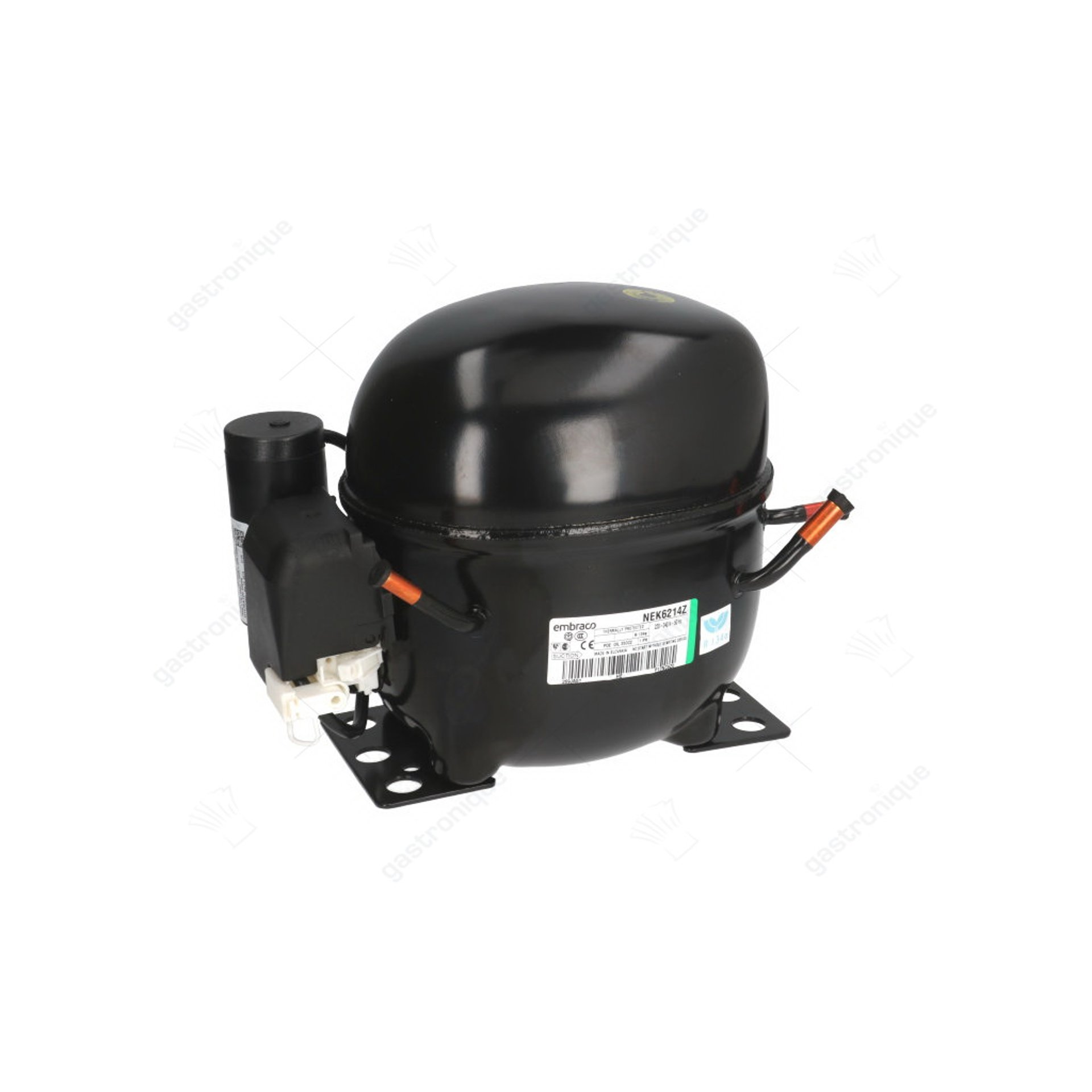 refrigerant compressor R134a type NEK6214Z 220-240V 50Hz HBP 11.6kg 1/2HP displacement 16.8cm³ CSIR - image 1