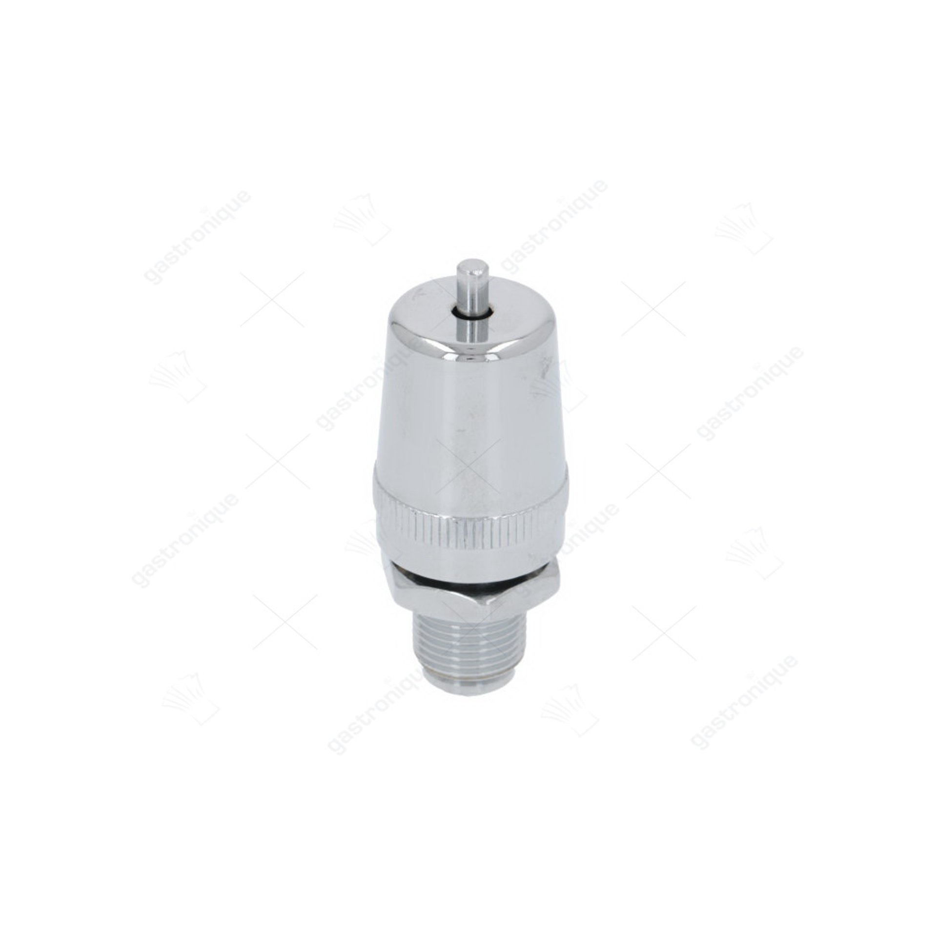 be- en ontluchter draad 3/8" OD SB 24 verchroomd L 37mm - afbeelding 1