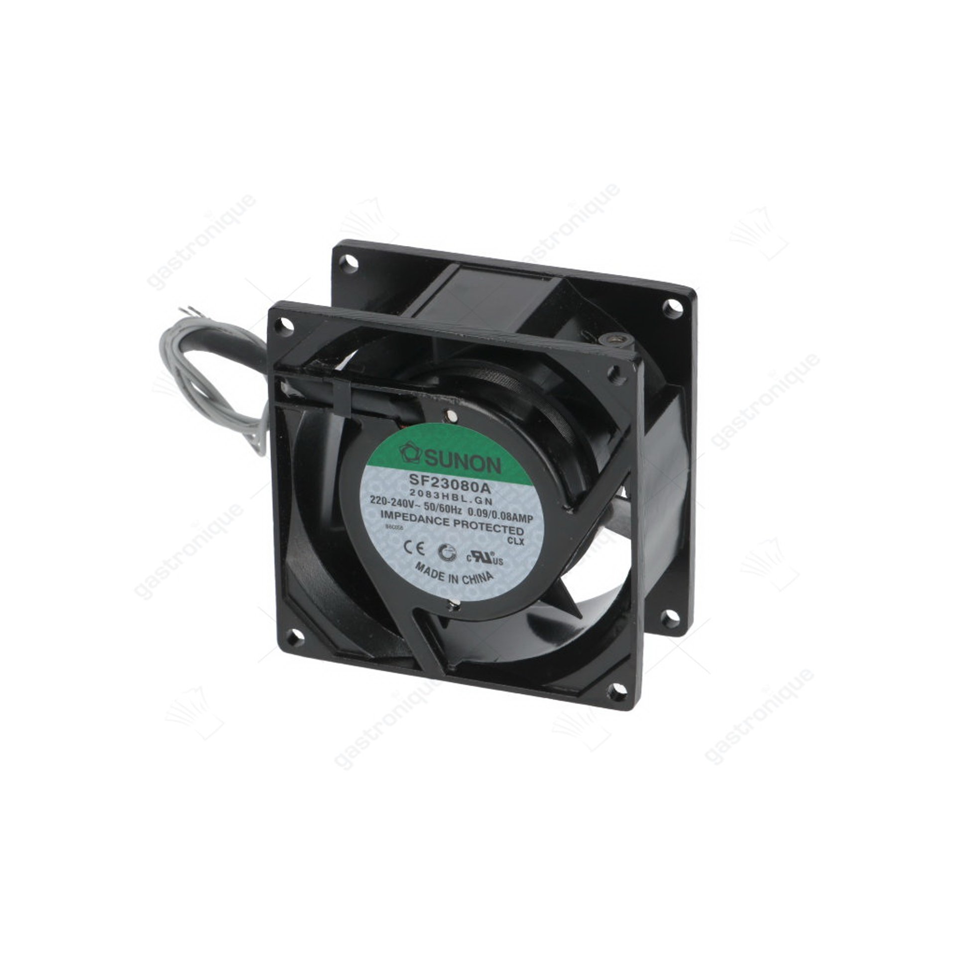 axialventilatormotor 80x80x38 mm - Bild 1