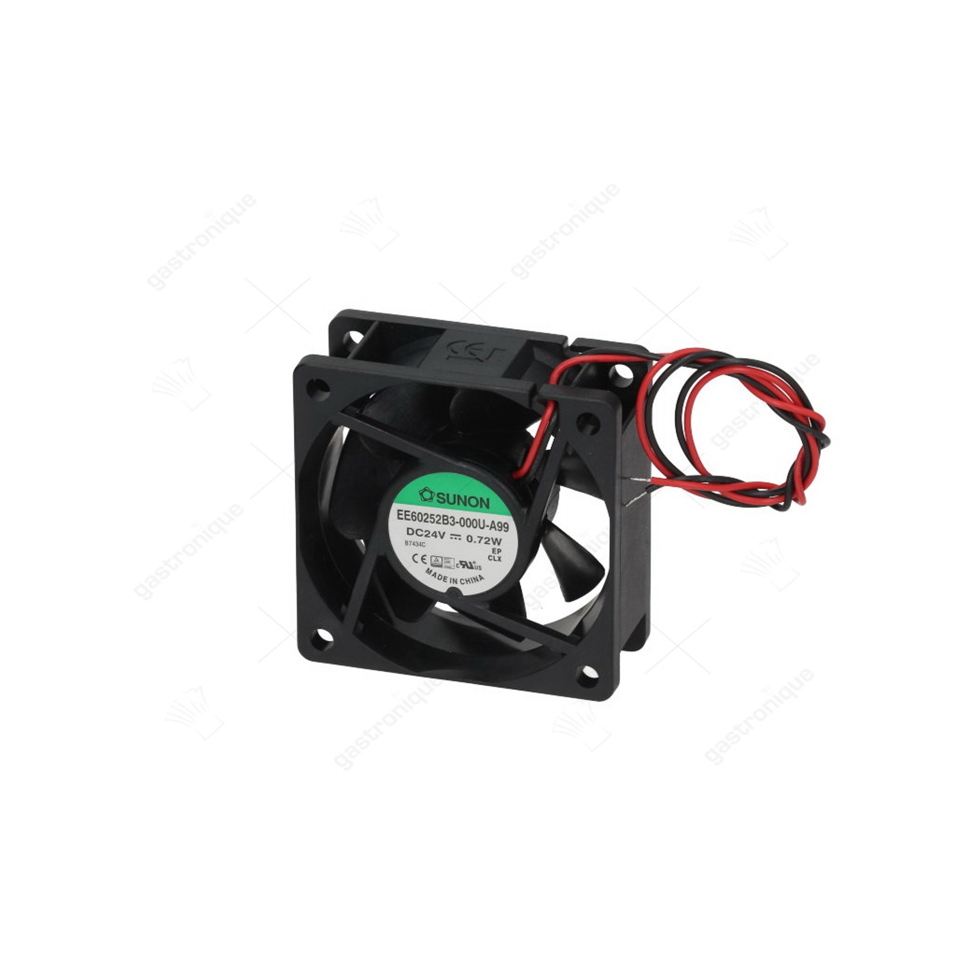 Axiaalventilator 24VDC 0,72W L 60mm B 60mm H 25mm TRIAL 3000U/min - afbeelding 1