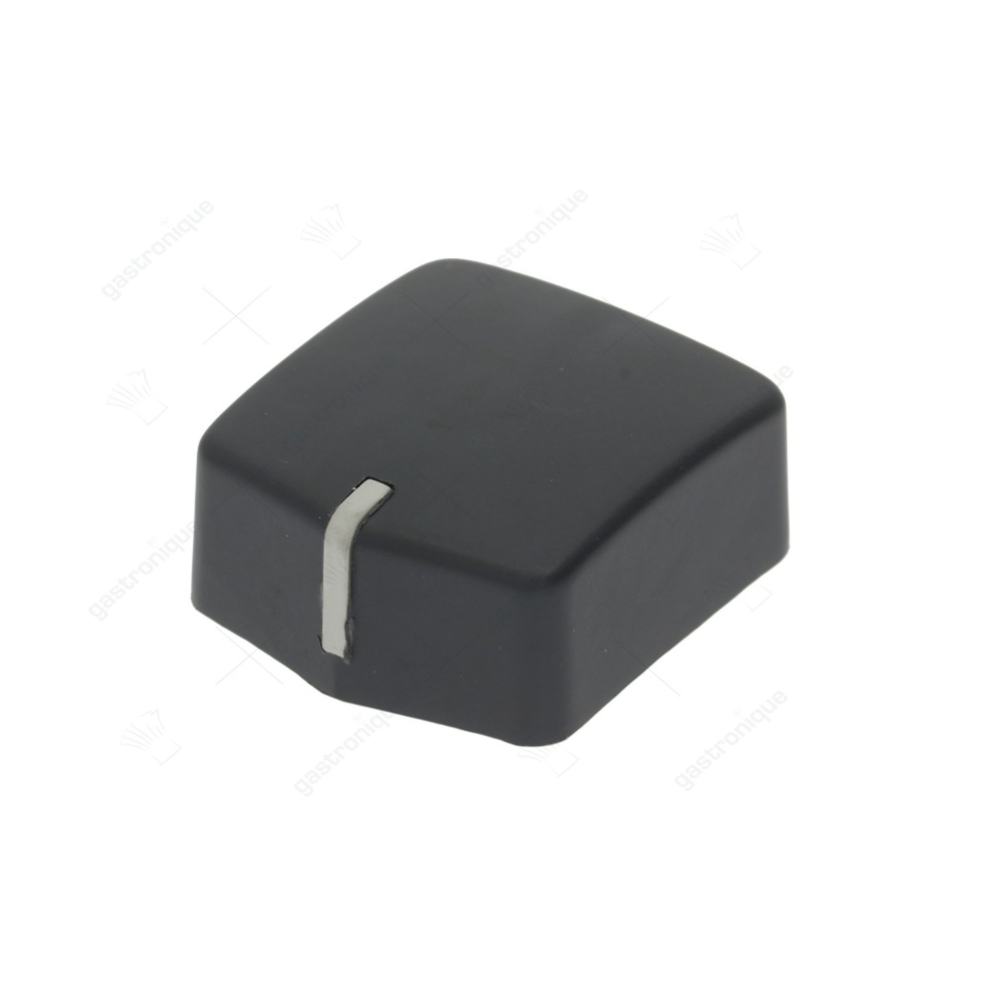bouton noir 46x51 mm - image 1