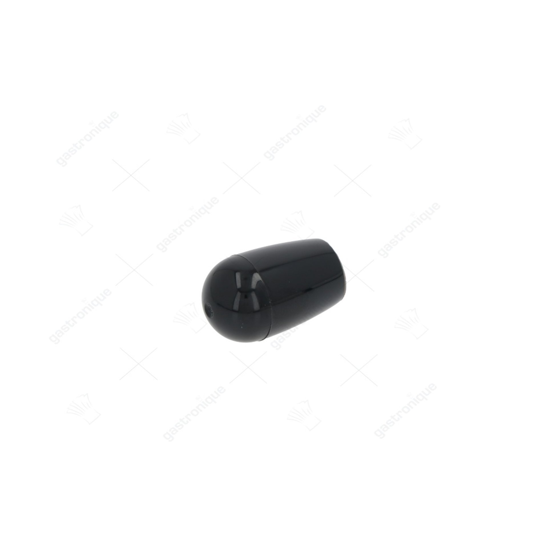 bouton noir ø 16x25 mm - image 1