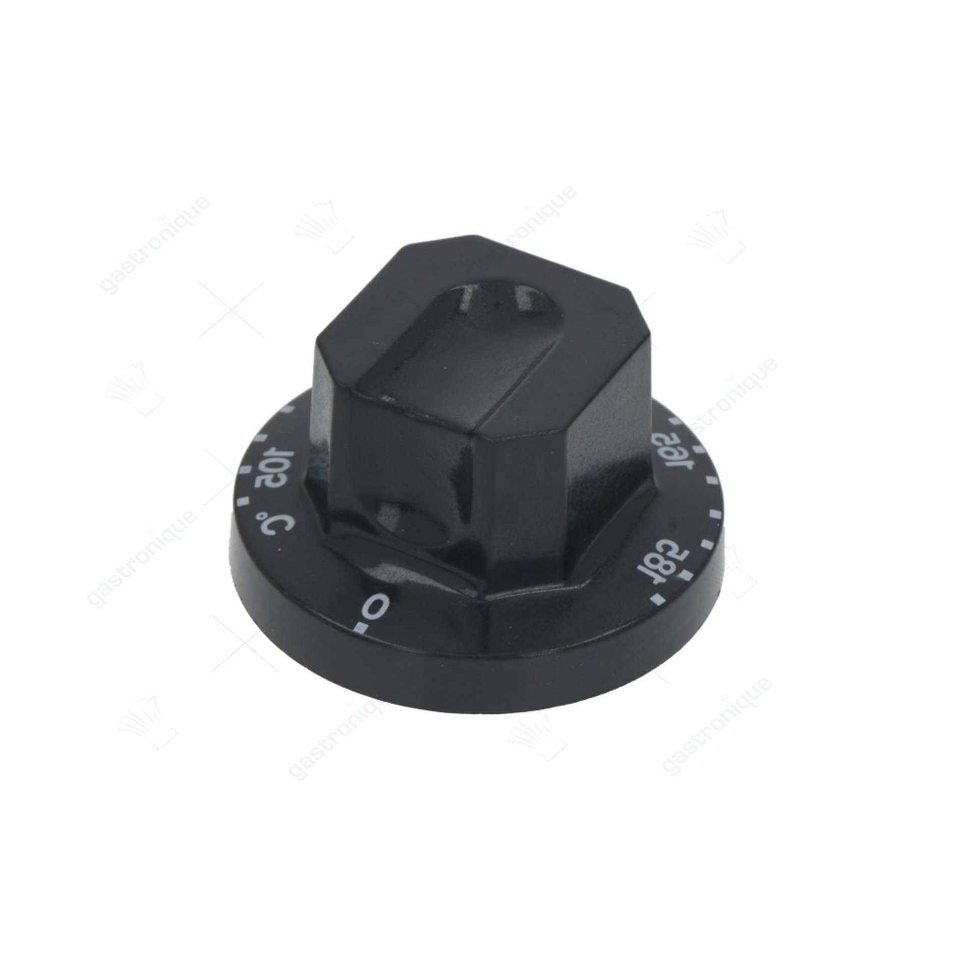 bouton noir ø 70 mm 105-185°c - image 1