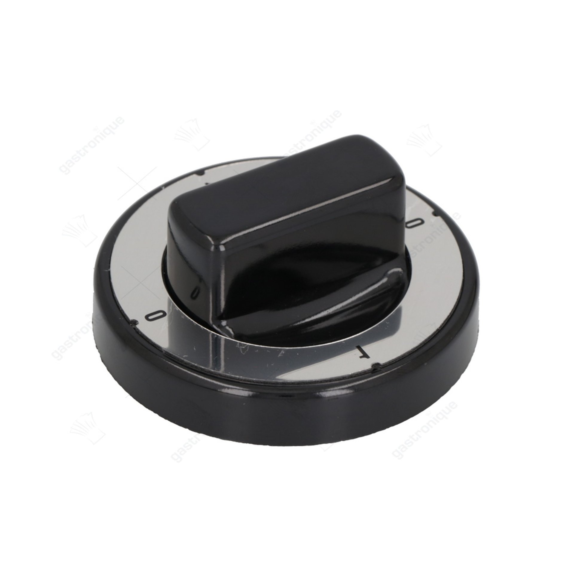 bouton noir ø 70 mm 0-1-0-1 - image 1