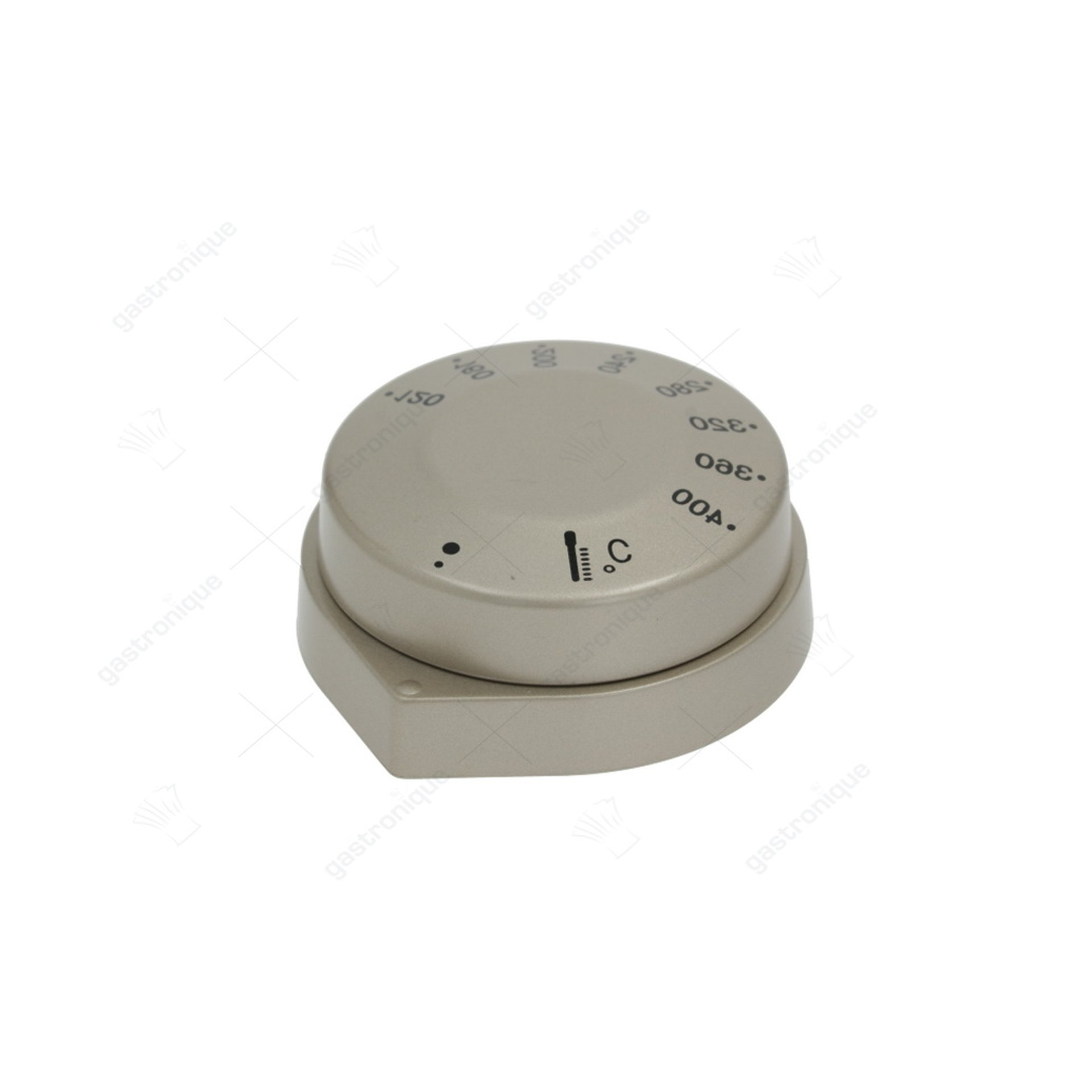 zilveren knop ø 55 mm 120°/400°c - afbeelding 1