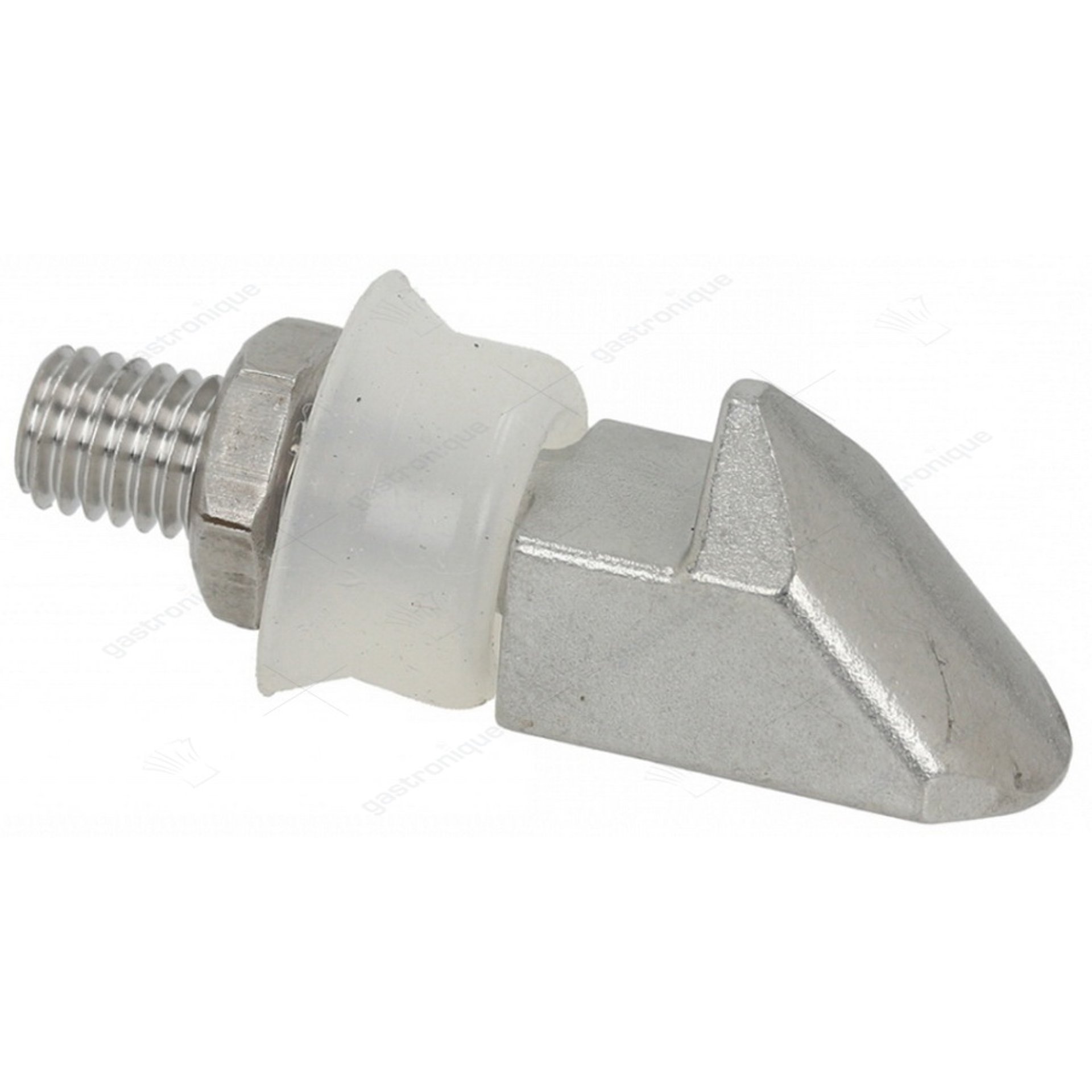 Tegenstuk met pin 1-stand L 26mm draad M8 totale lengte 51mm zie LF3242111 - afbeelding 1