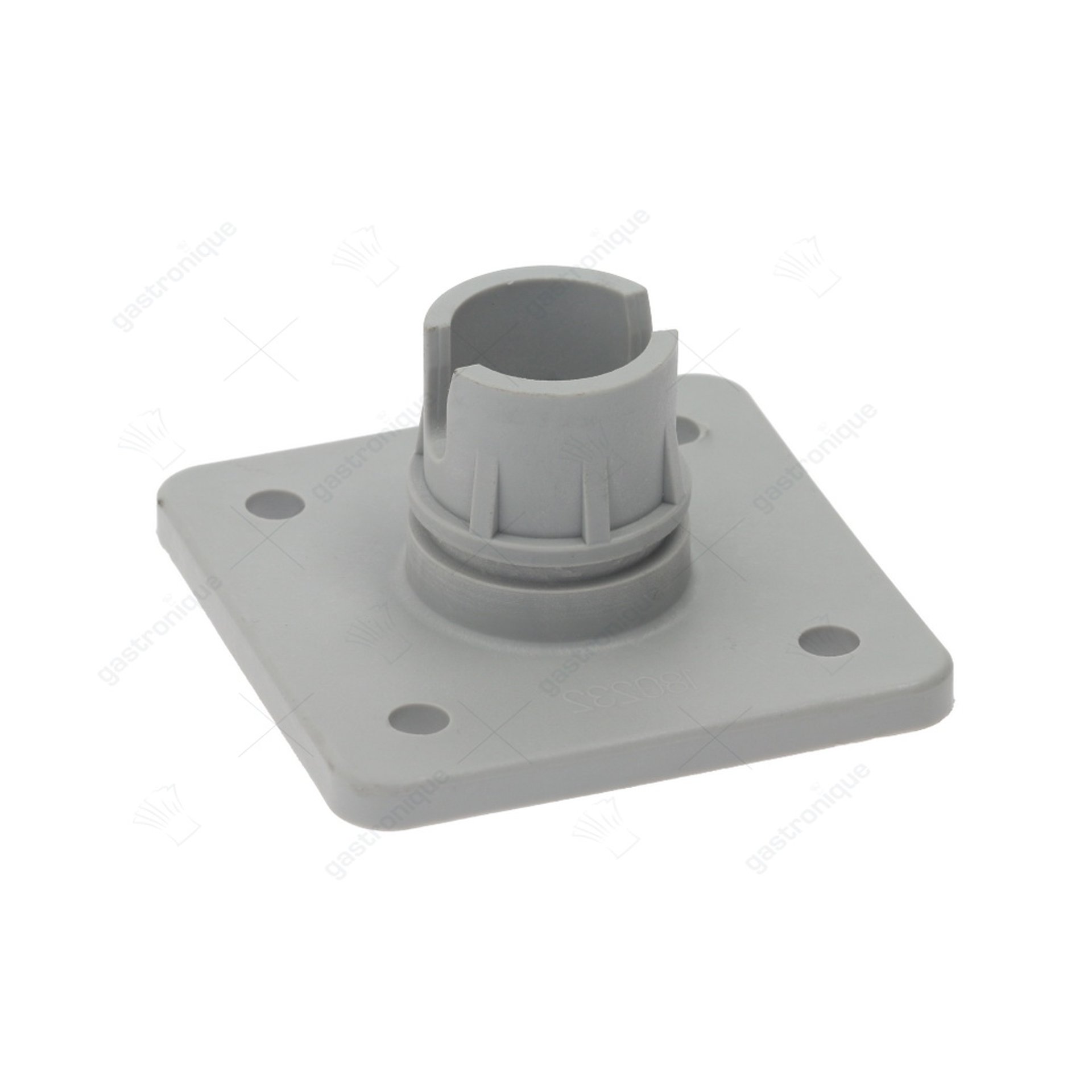 tegenhouder voor wasarm inbouwpositie boven/onder L 102mm B 102mm - afbeelding 1