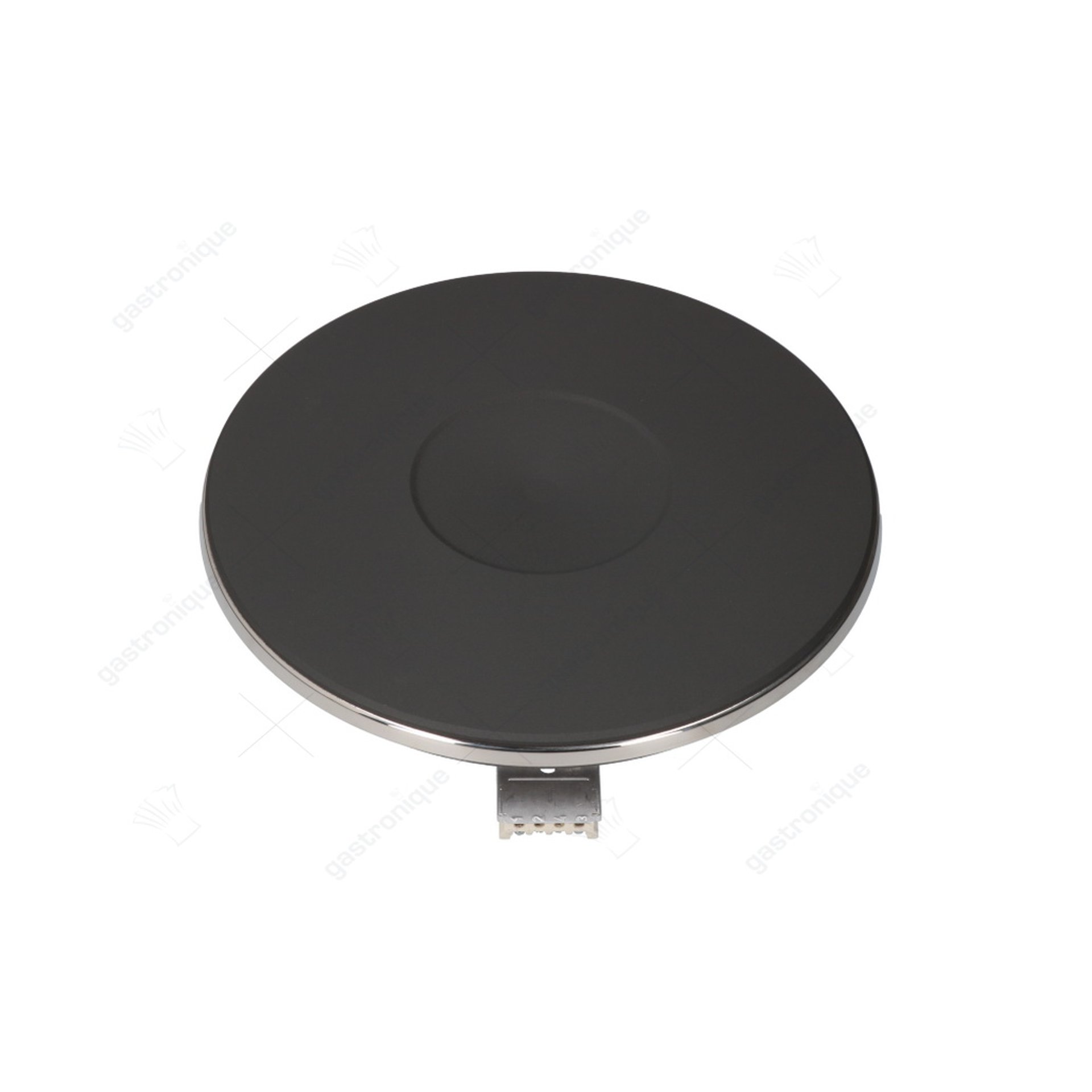 kookplaat ø 300mm 3500W 400V met 8mm oversteekrand - afbeelding 1