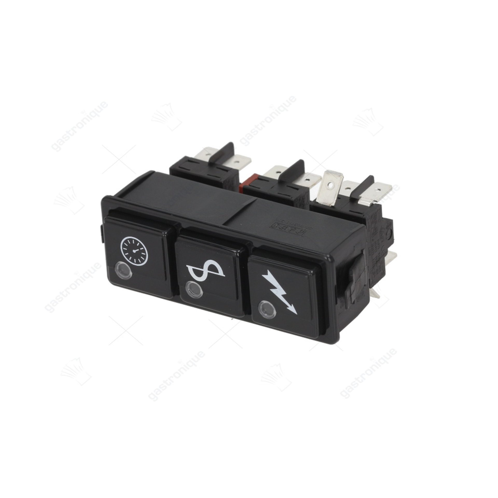 drukschakelaar 3 butt. panel 16(4)a 250v - afbeelding 1