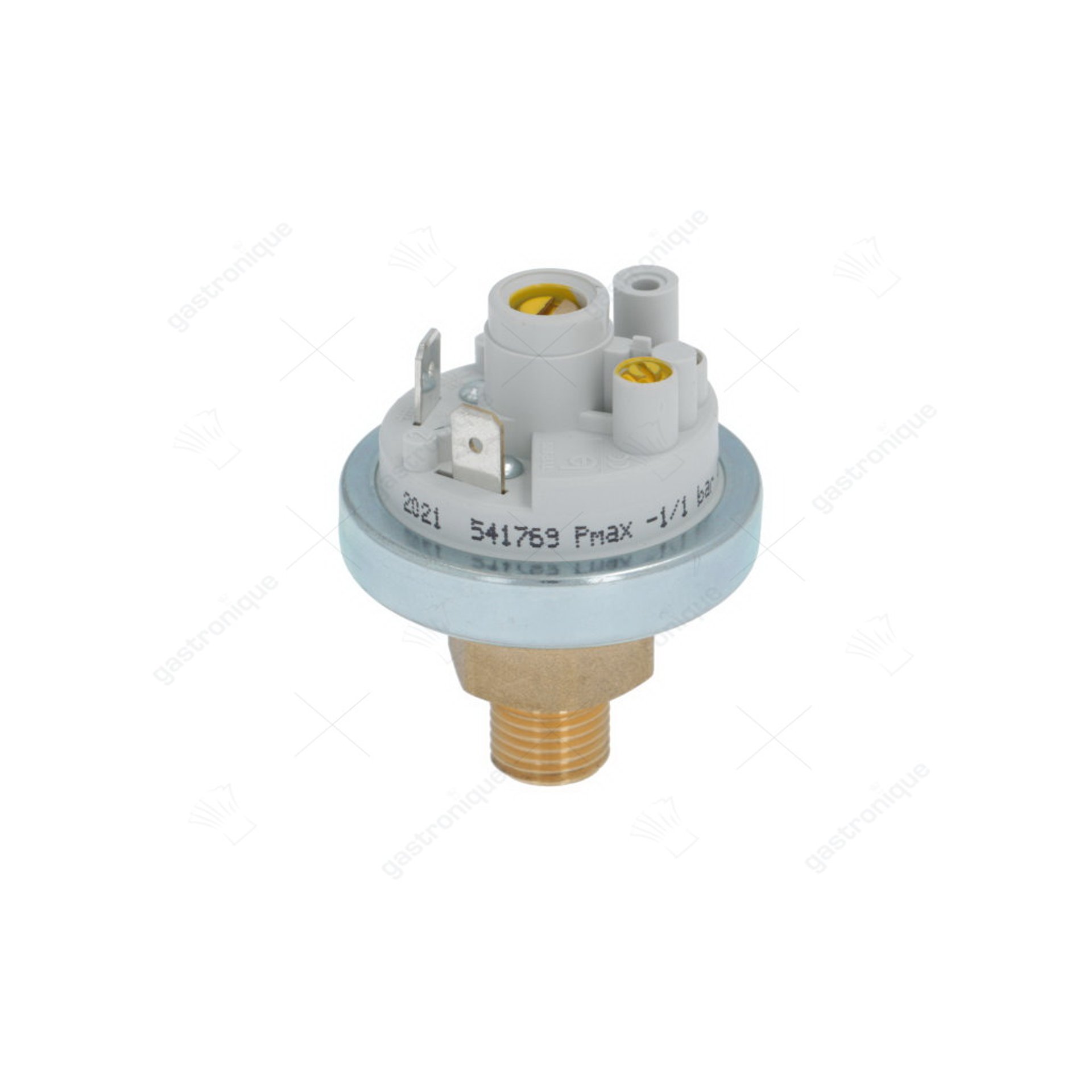 pressostat ø 45mm chaudière plage de pression jusqu'à 1,0bar connexion 1/4" 250V 8A p max. 1bar - image 1