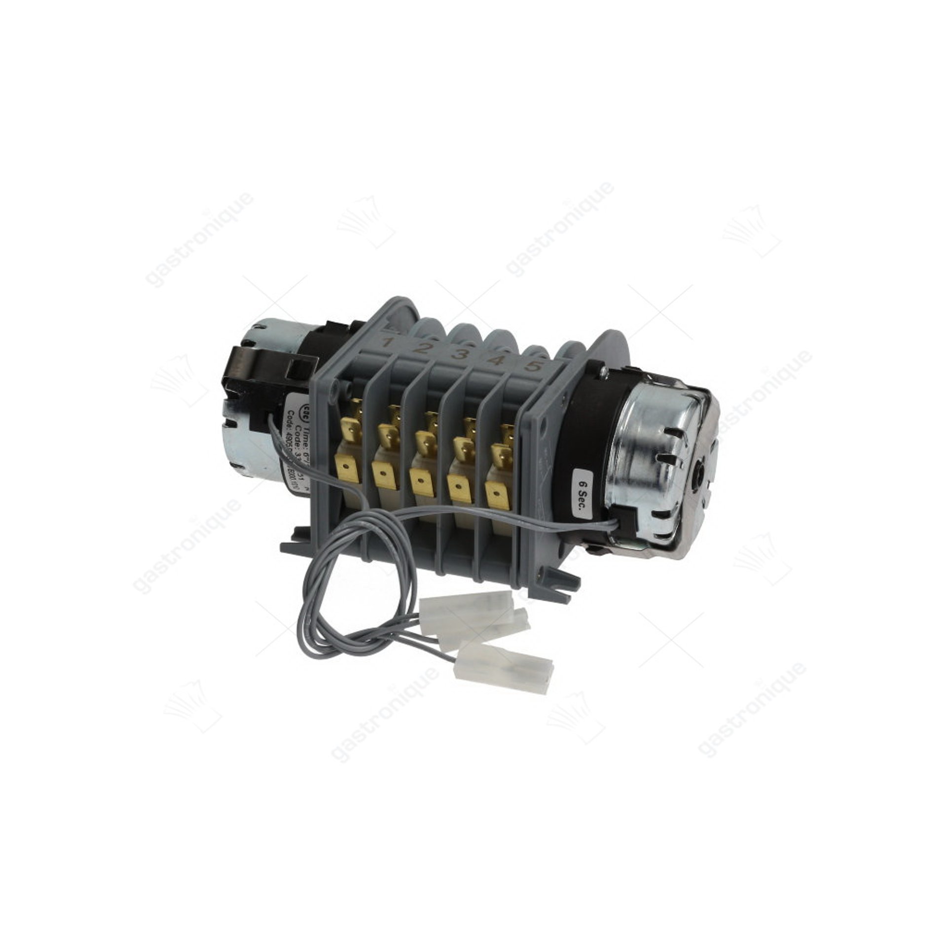 timer 4905DV kamers 5 looptijd 6s / 2min 230 V CDC motoren 2 - afbeelding 1