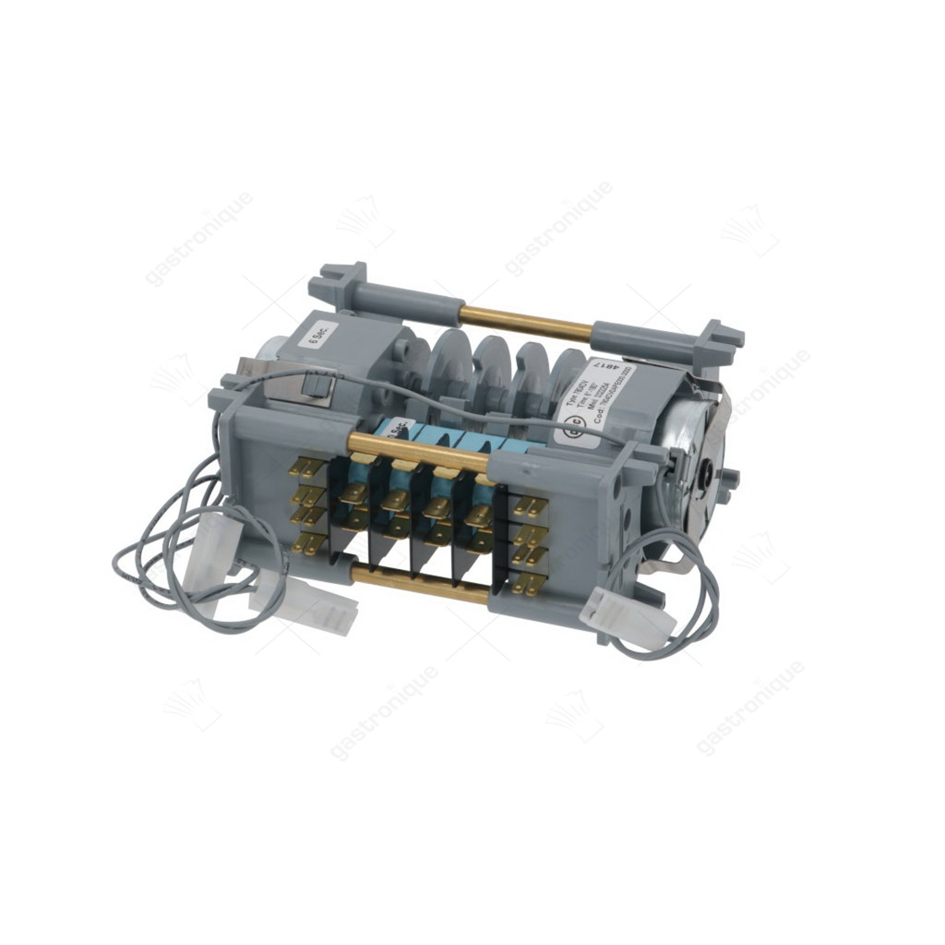 timer 7804DV kamers 4 looptijd 6s / 3min 230 V CDC motoren 2 motortype M37RN/M37LN - afbeelding 1