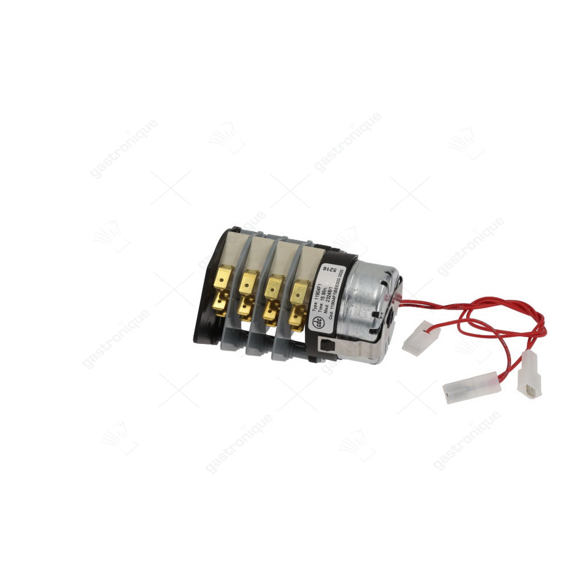 timer clock 11904 rooms 4 runtime 15min 230 V CDC 50/60Hz motors 1 - image 1