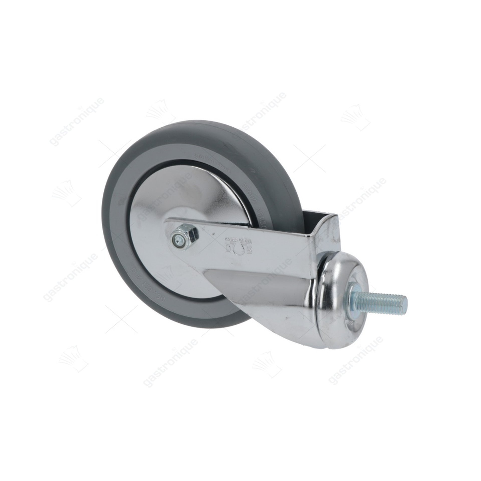 castor swivel with pin - afbeelding 1