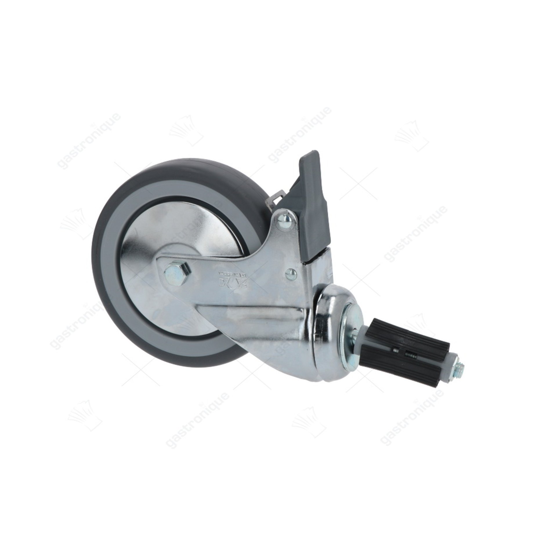 ROUE PIVOTANTE AVEC BROCHE ET FREIN - image 1