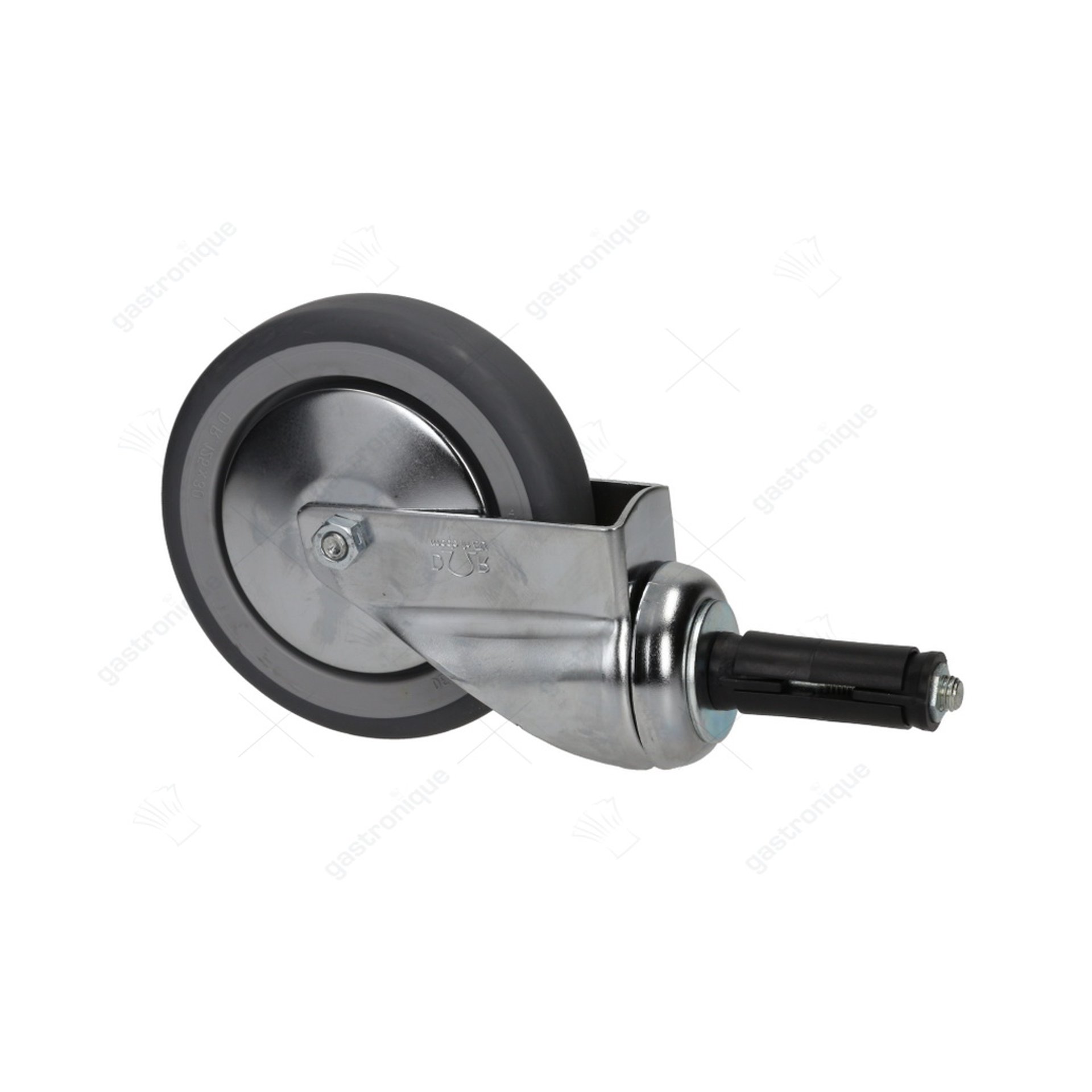 castor swivel with pin - afbeelding 1