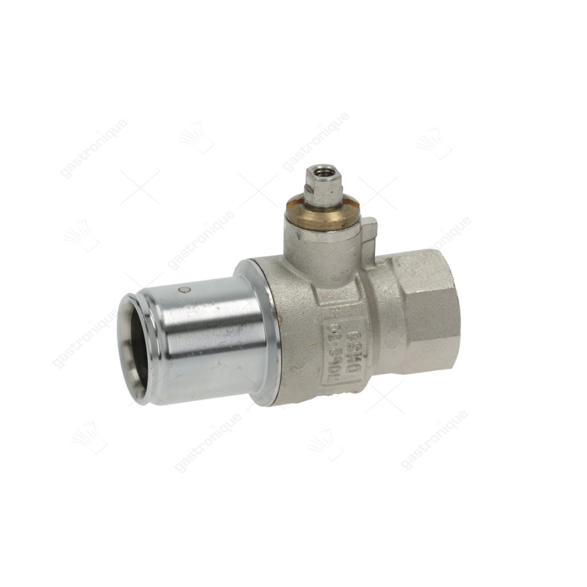 uitloopkraan L 83mm zonder greep draad 3/4" ID as L 9mm as ø 10x7,3mm greep M6 - afbeelding 1