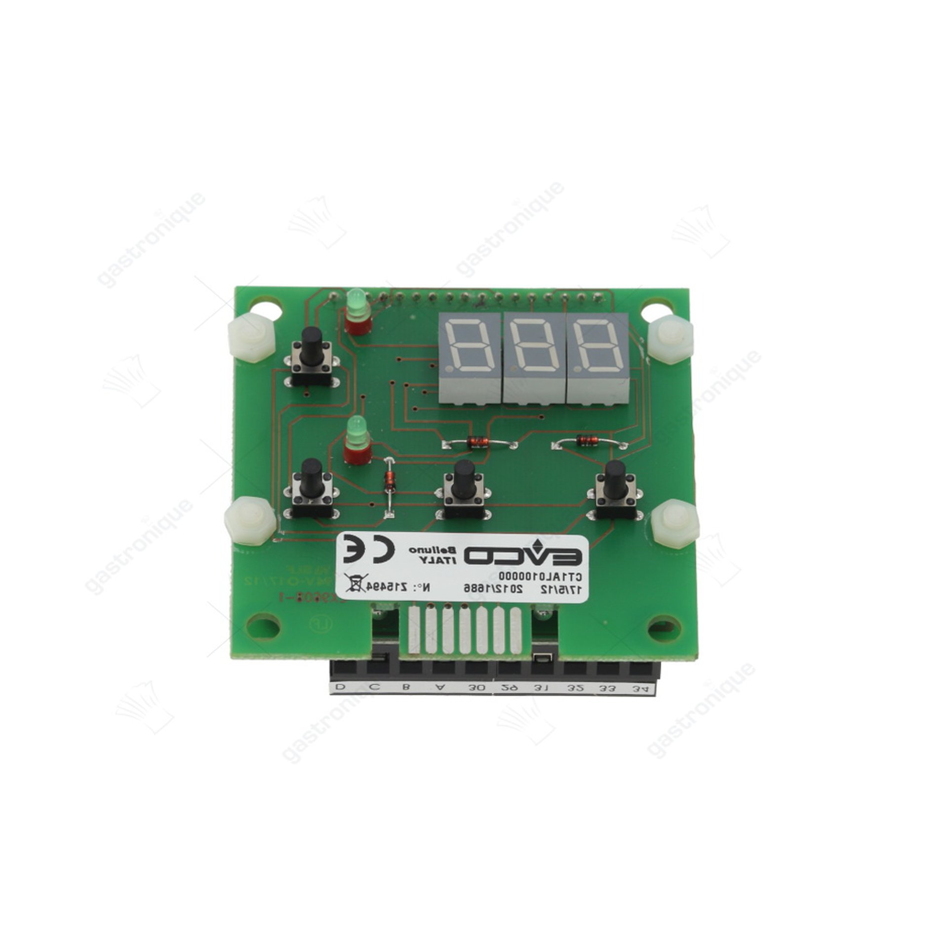 bedienings printplaat 70x70 mm - afbeelding 1