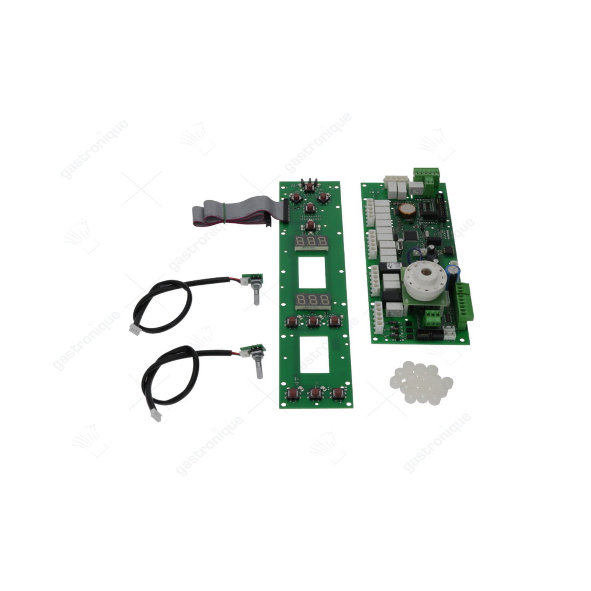 kit panneau à boutons poussoirs pour carte PC 330x75mm - image 1