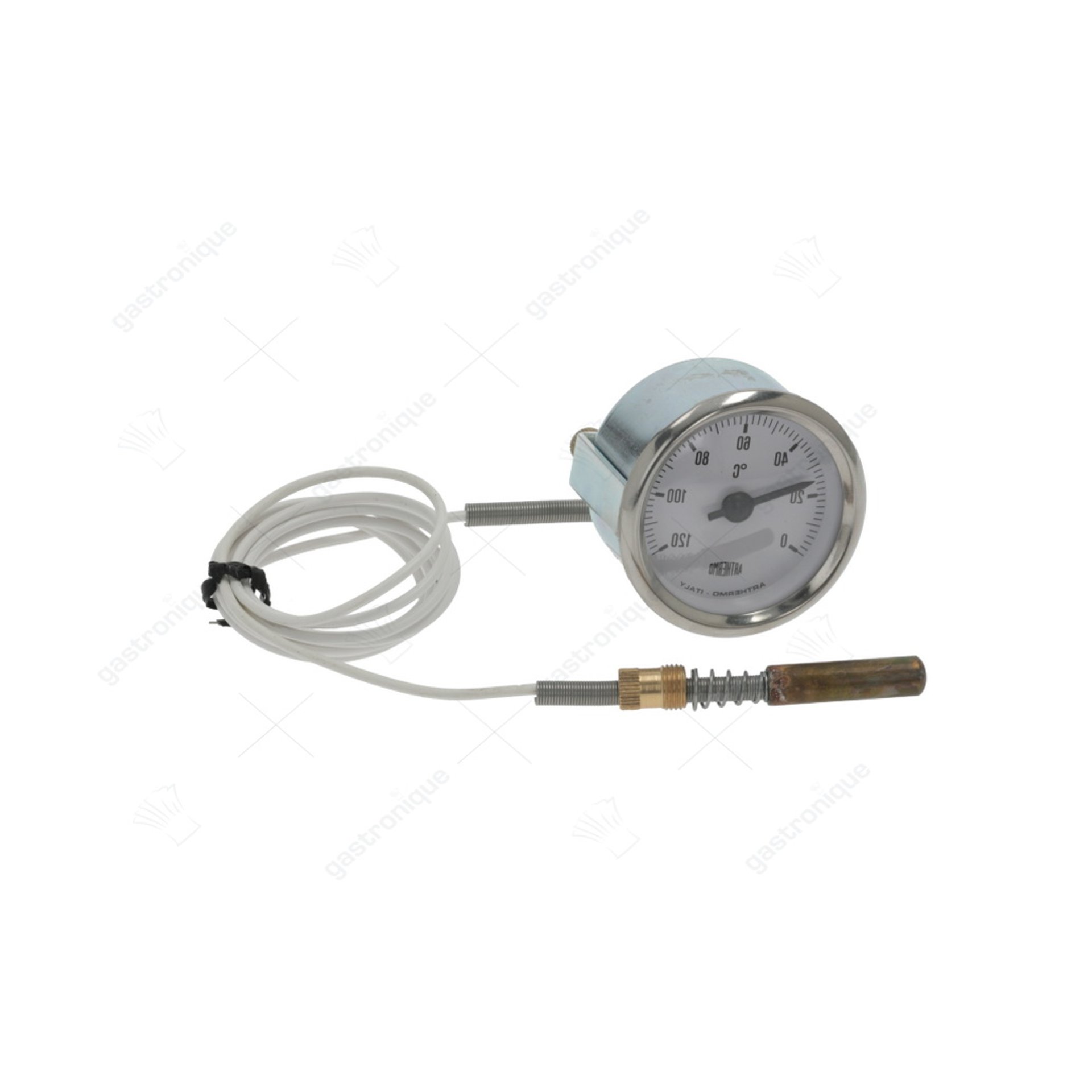thermometer wit ø 52 mm 0-120°c - afbeelding 1