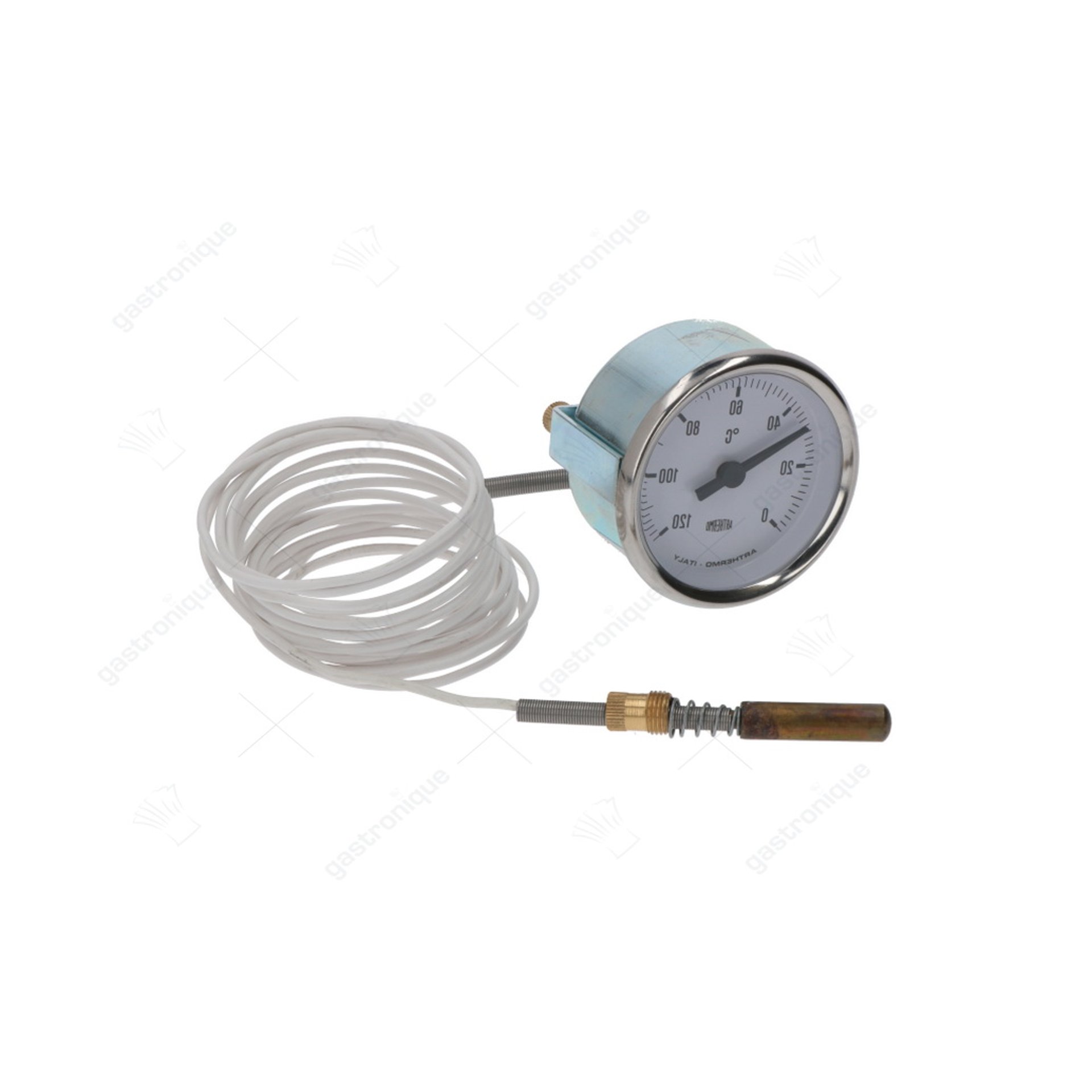 thermometer wit ø 60 mm 0-120°c - afbeelding 1