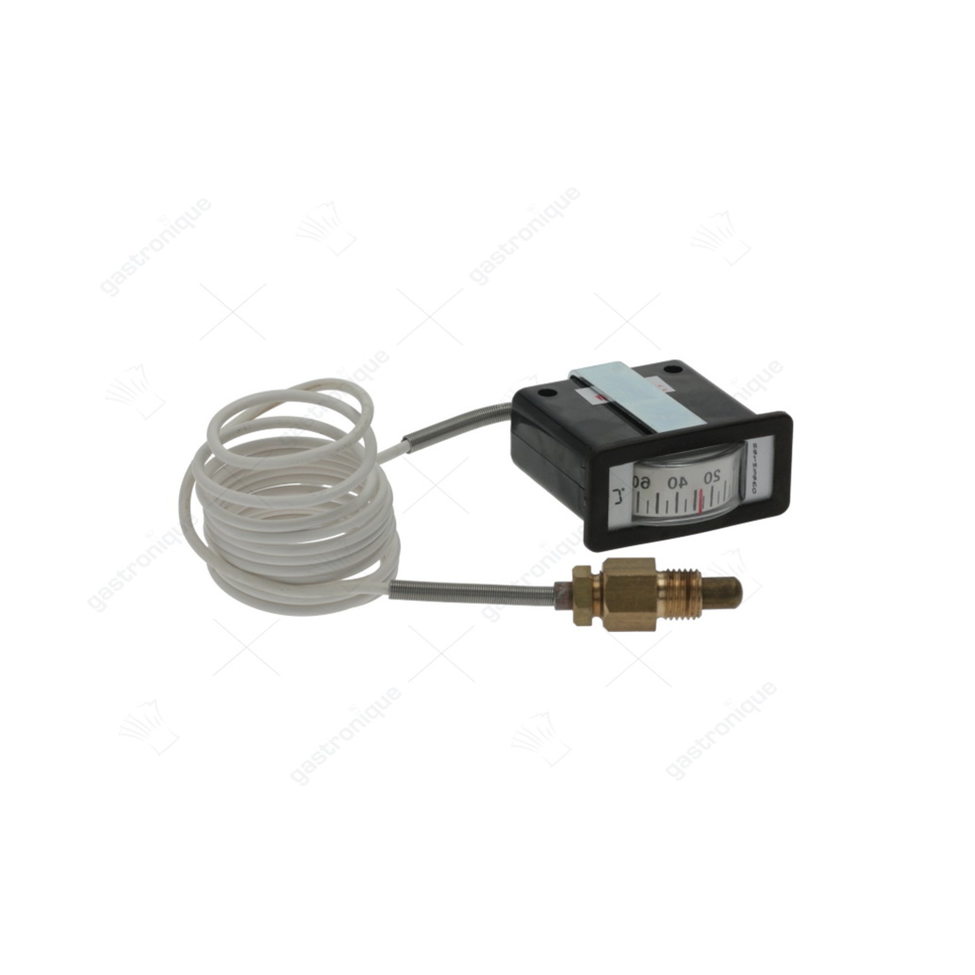 thermomètre blanc 56x25 mm 0-110°c - image 1