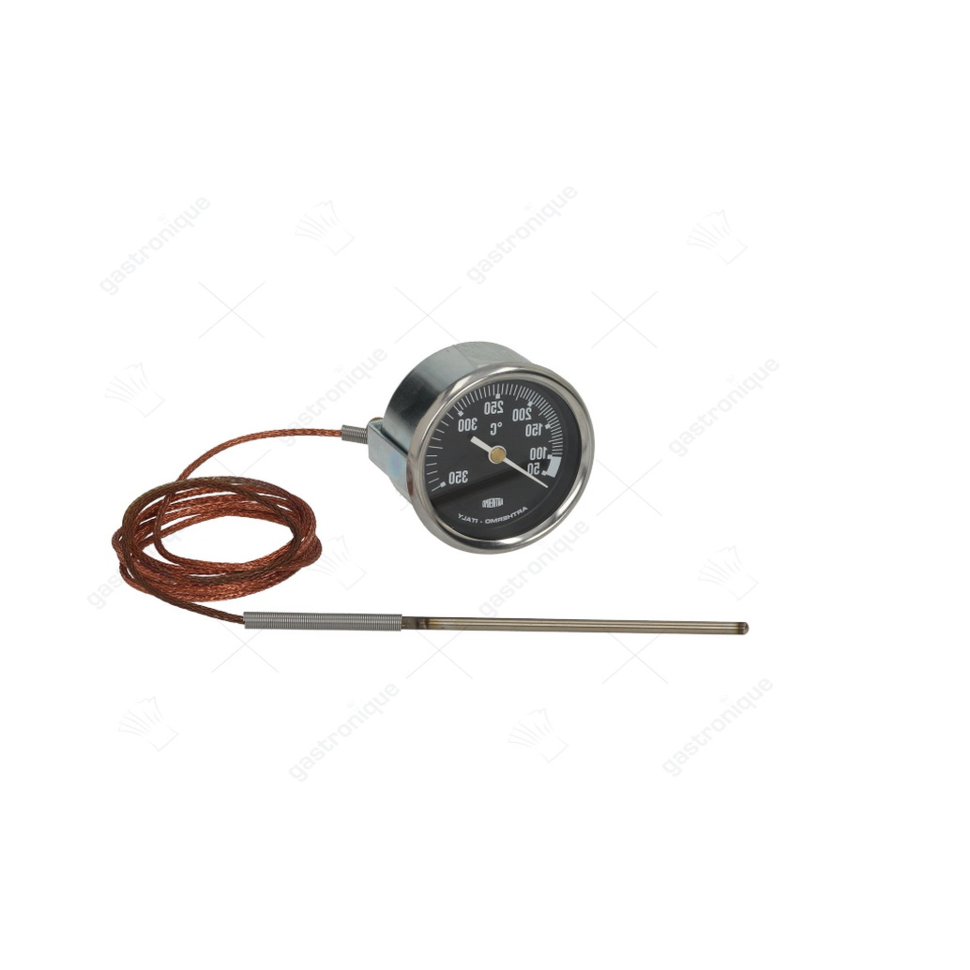 tele-thermometer black ø 60 mm 50-350°c - afbeelding 1