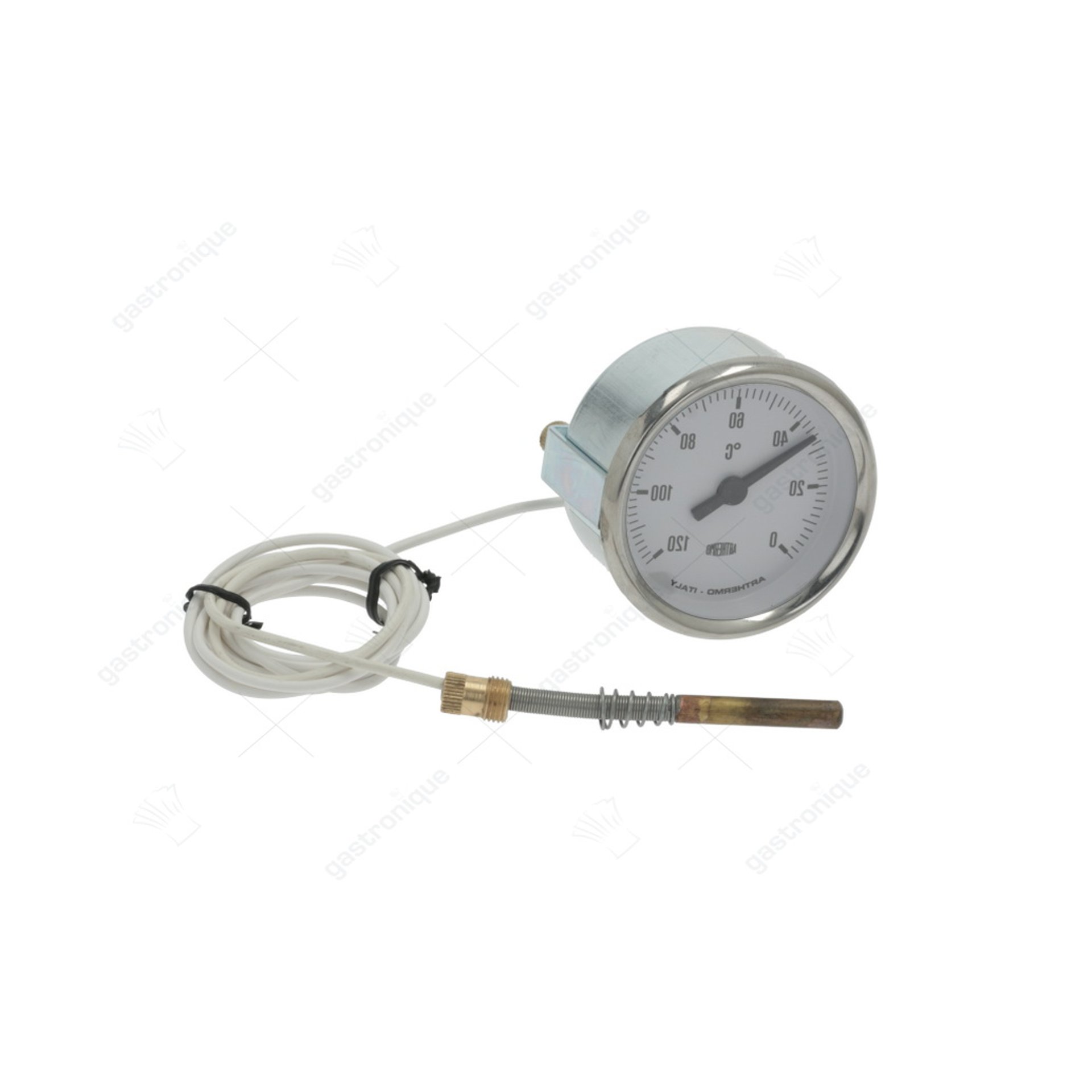 thermometer wit ø 60 mm 0-120°c - afbeelding 1