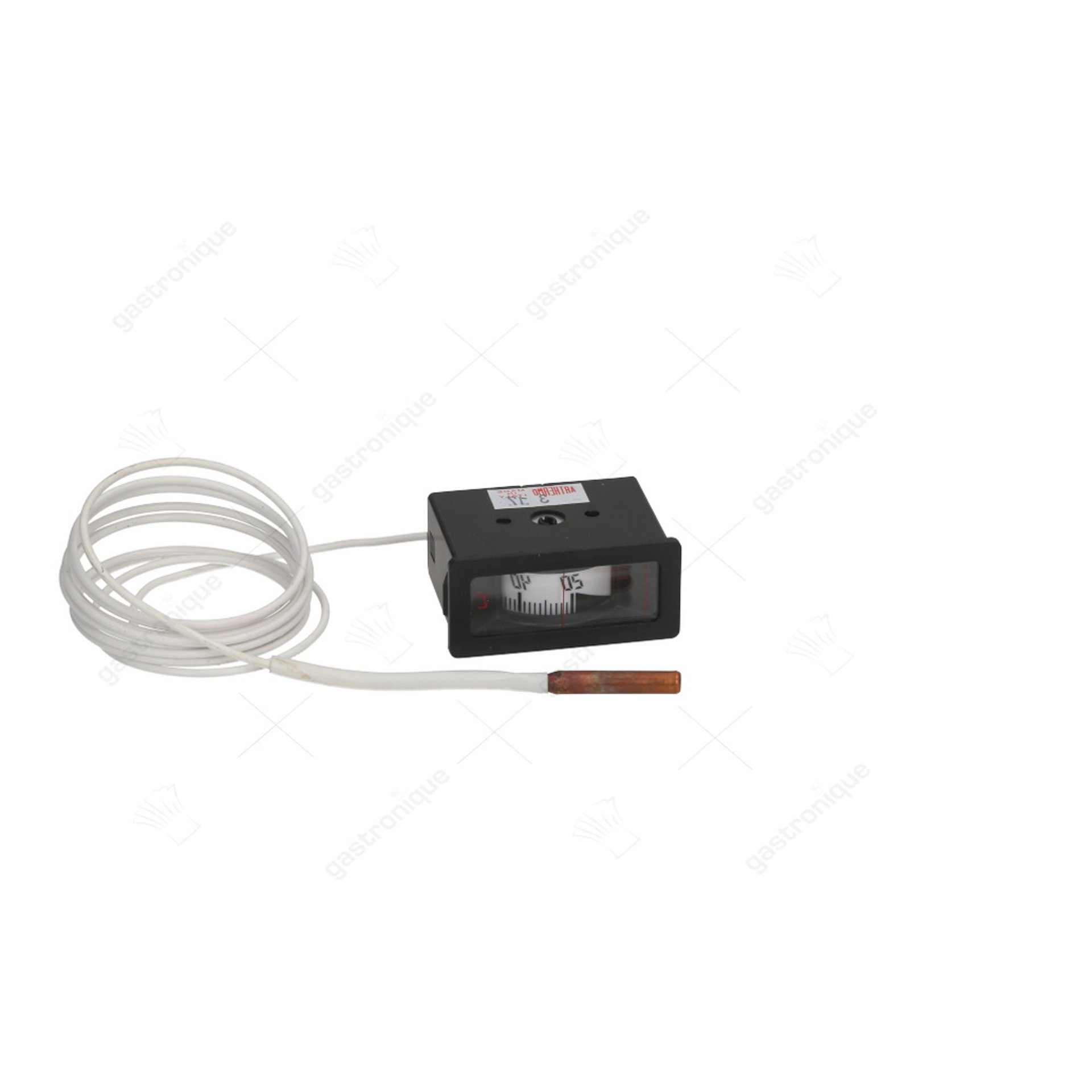 thermomètre noir 58x25 mm 0-120°c - image 1