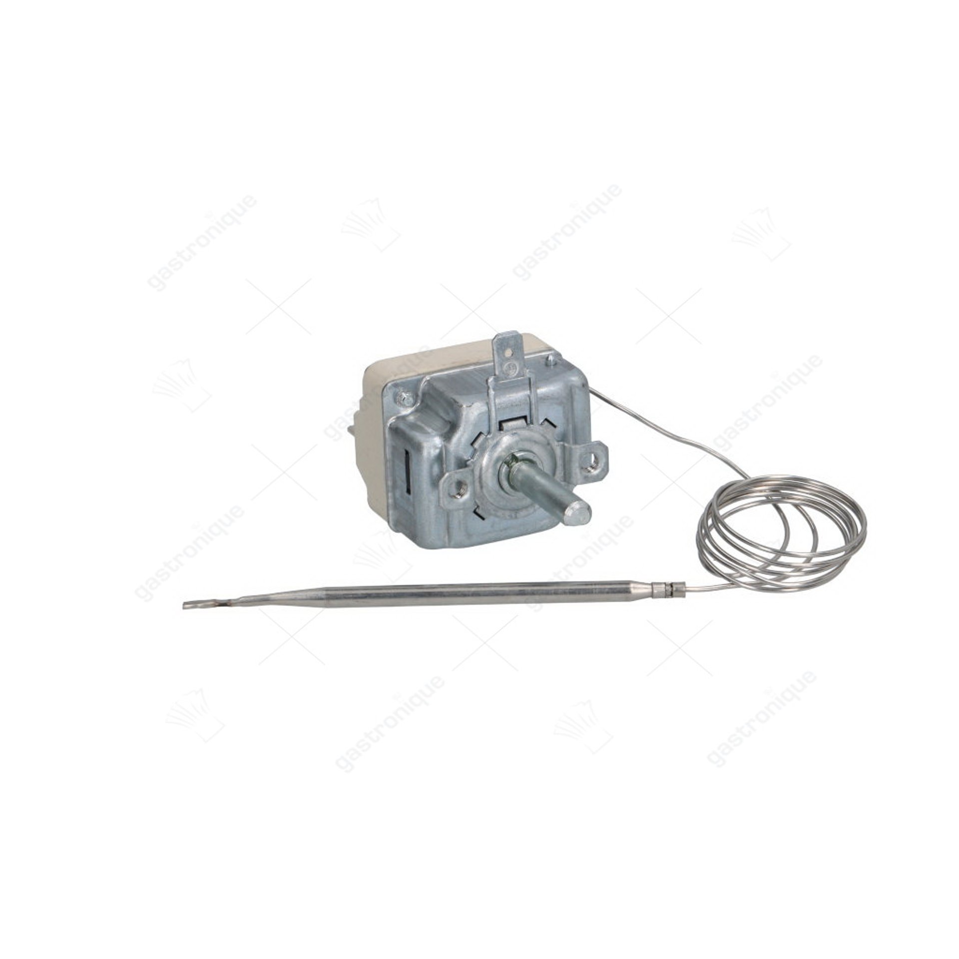 thermostaat t.max. 204°C instelbereik 65-204°C 1-polig 1NO 16A voeler ø 4mm voeler L 89mm - afbeelding 1