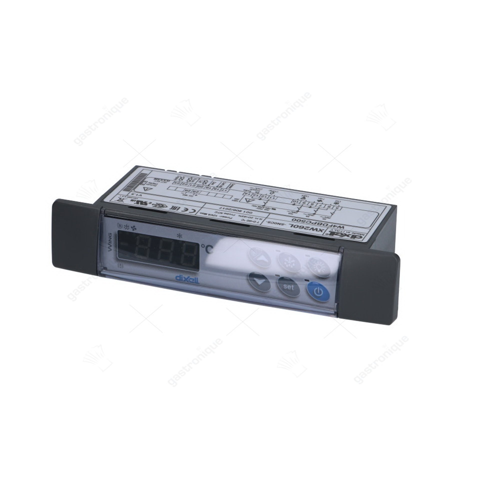 elektronische regelaar DIXELL XW260L-5N0C5 inbouwmaat 150x31mm inbouwdiepte 76mm 230V - afbeelding 1