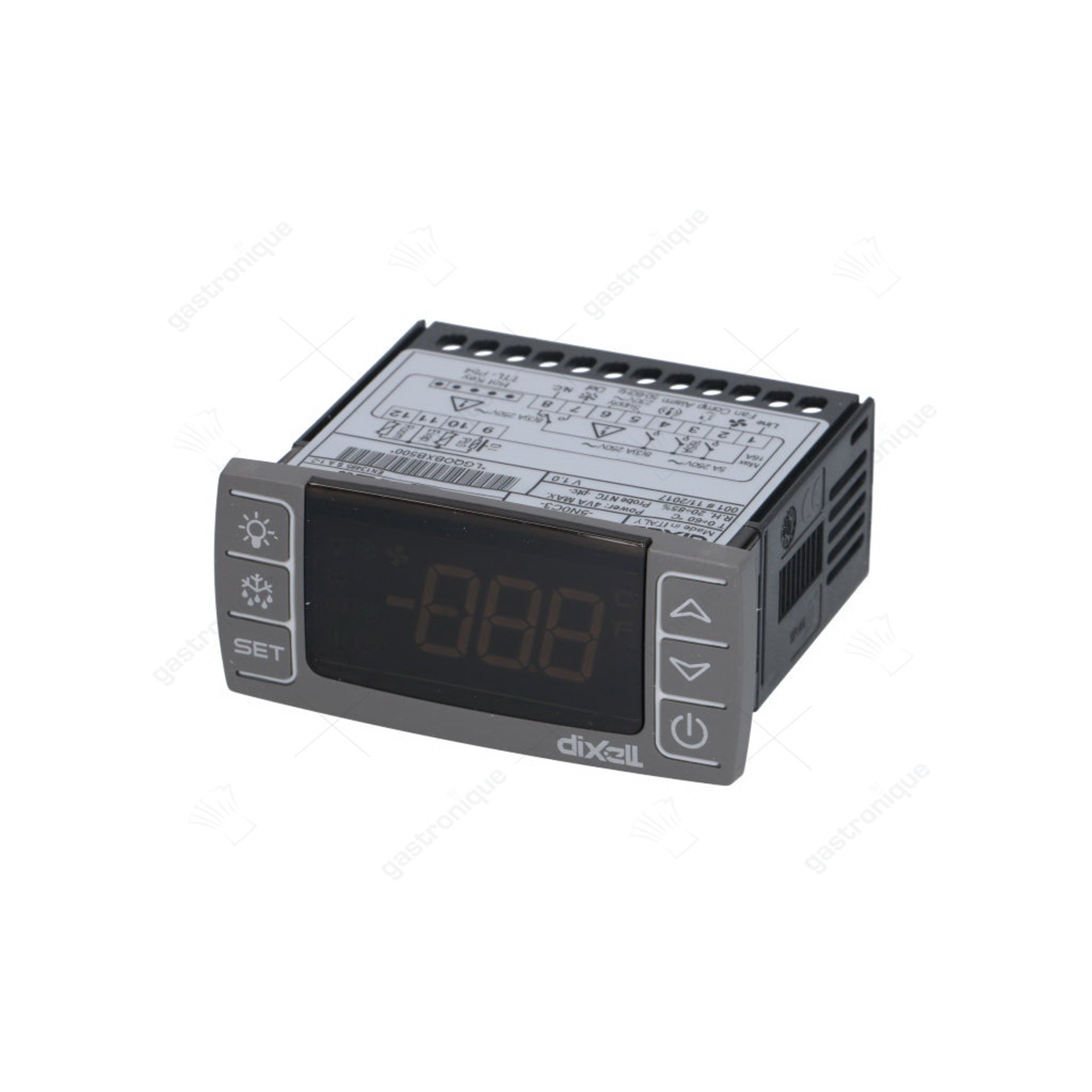 régulateur électronique DIXELL XR70CX-5N0C3 taille d'installation 71x29mm tension AC 230V NTC/PTC - image 1