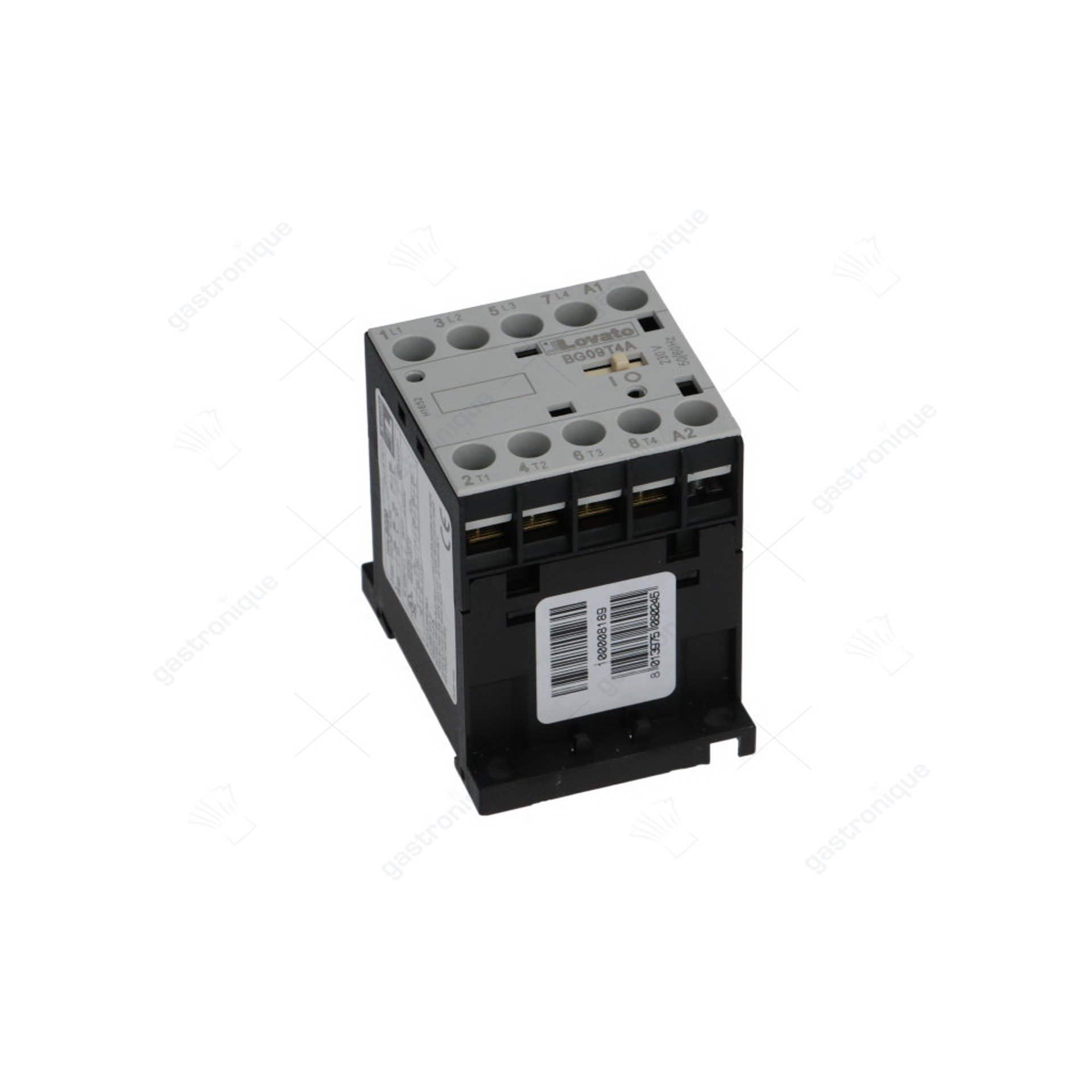 relay AC1 20A 230VAC (AC3/400V) 9A/4kW main contact 4NO screw connection - image 1