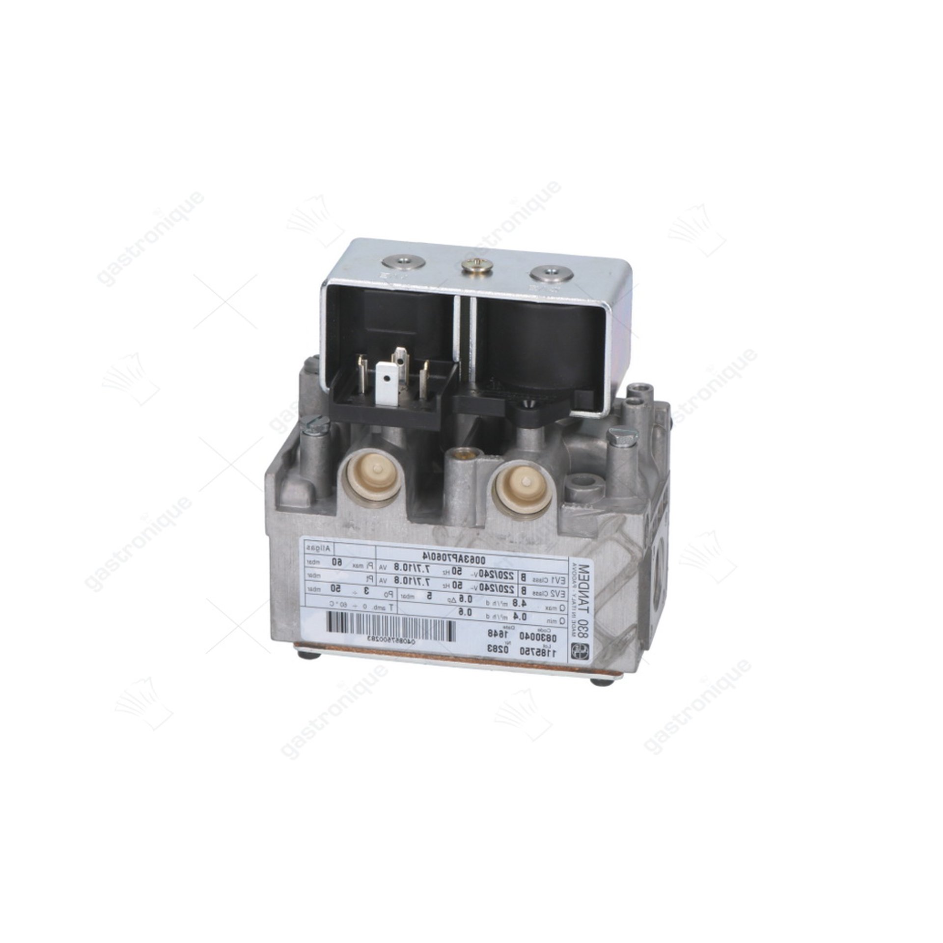 régulateur de gaz 830 tandem ø 1/2"ff - image 1