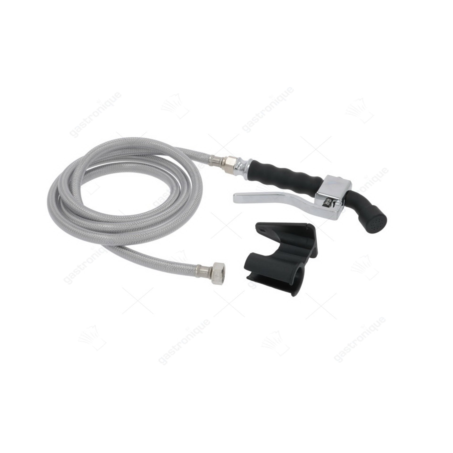 apparatenhanddouche 1/2" OD L 225mm met slang 2m en wandhouder type STAR - afbeelding 1
