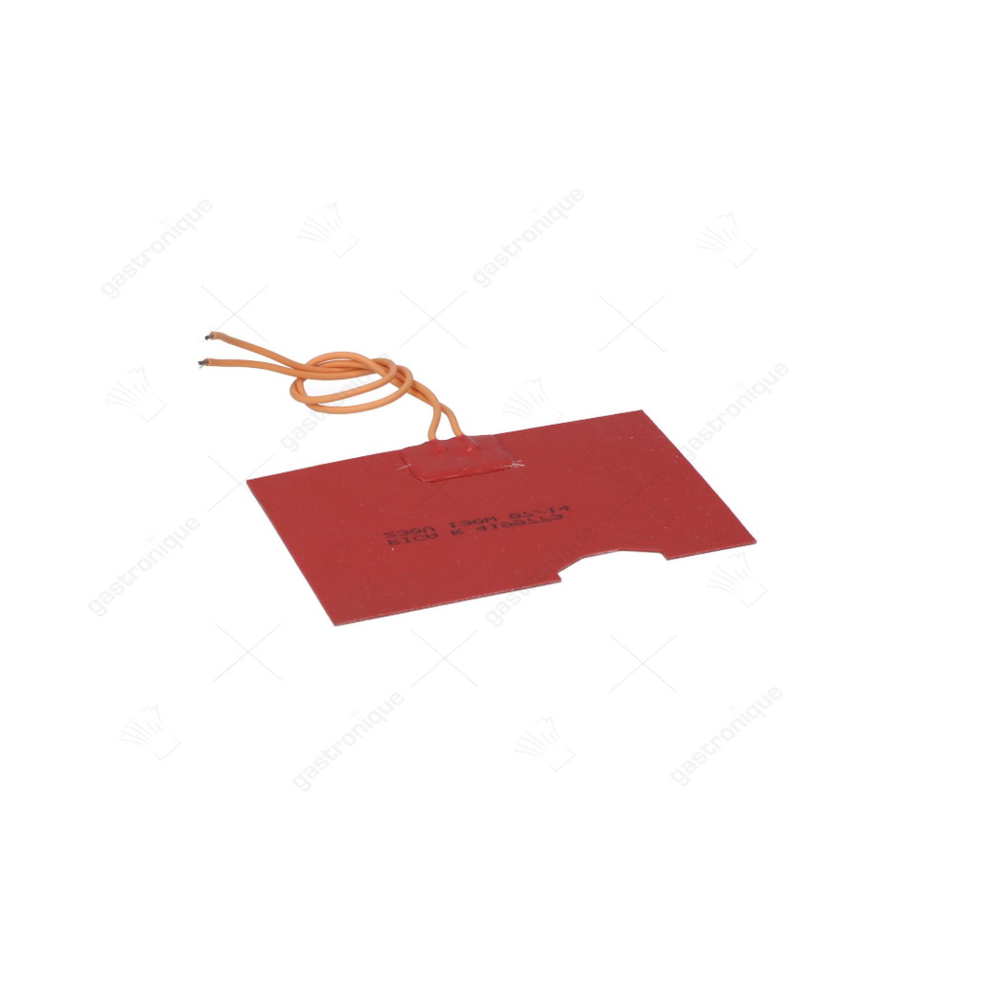 Plakelement 130W 230V L 130mm silicone kabellengte 200mm B 84mm t.max. 175°C - afbeelding 1