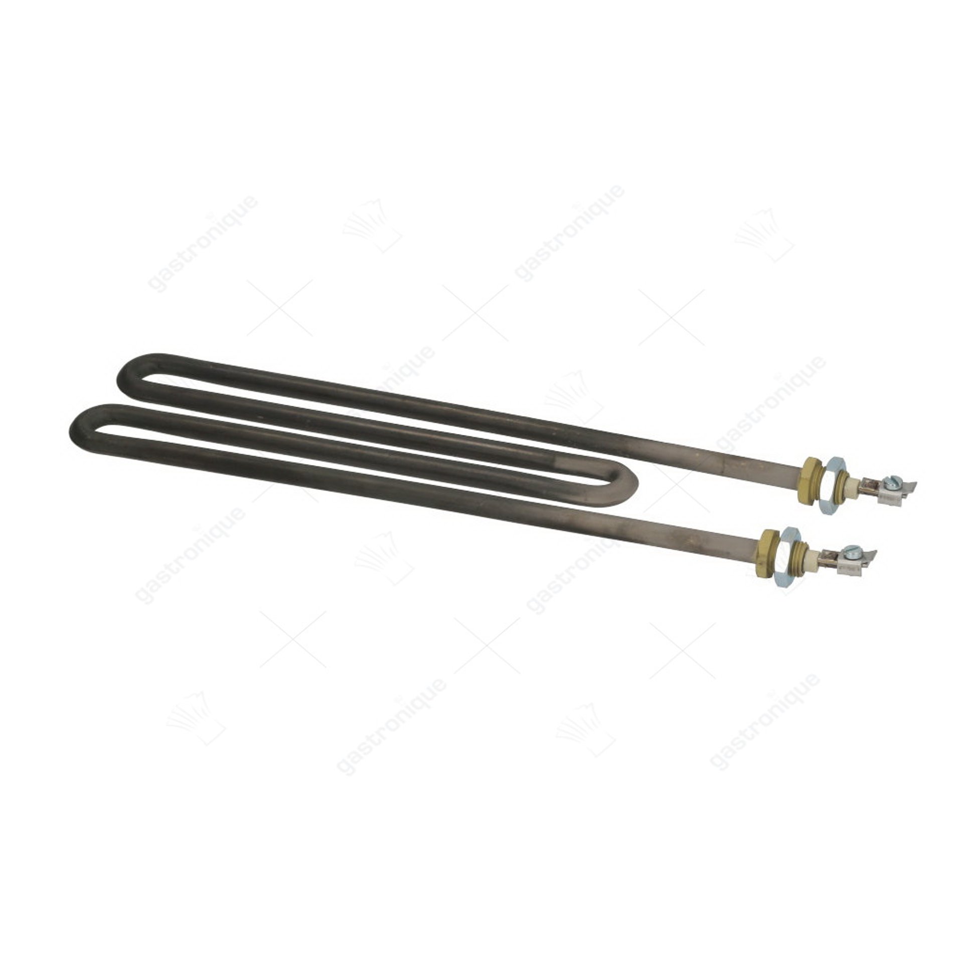 verwarmingselement 1840W 230V L 275mm B 70mm 2-gatsbevestiging aansluiting M4 draad 1/4" - afbeelding 1