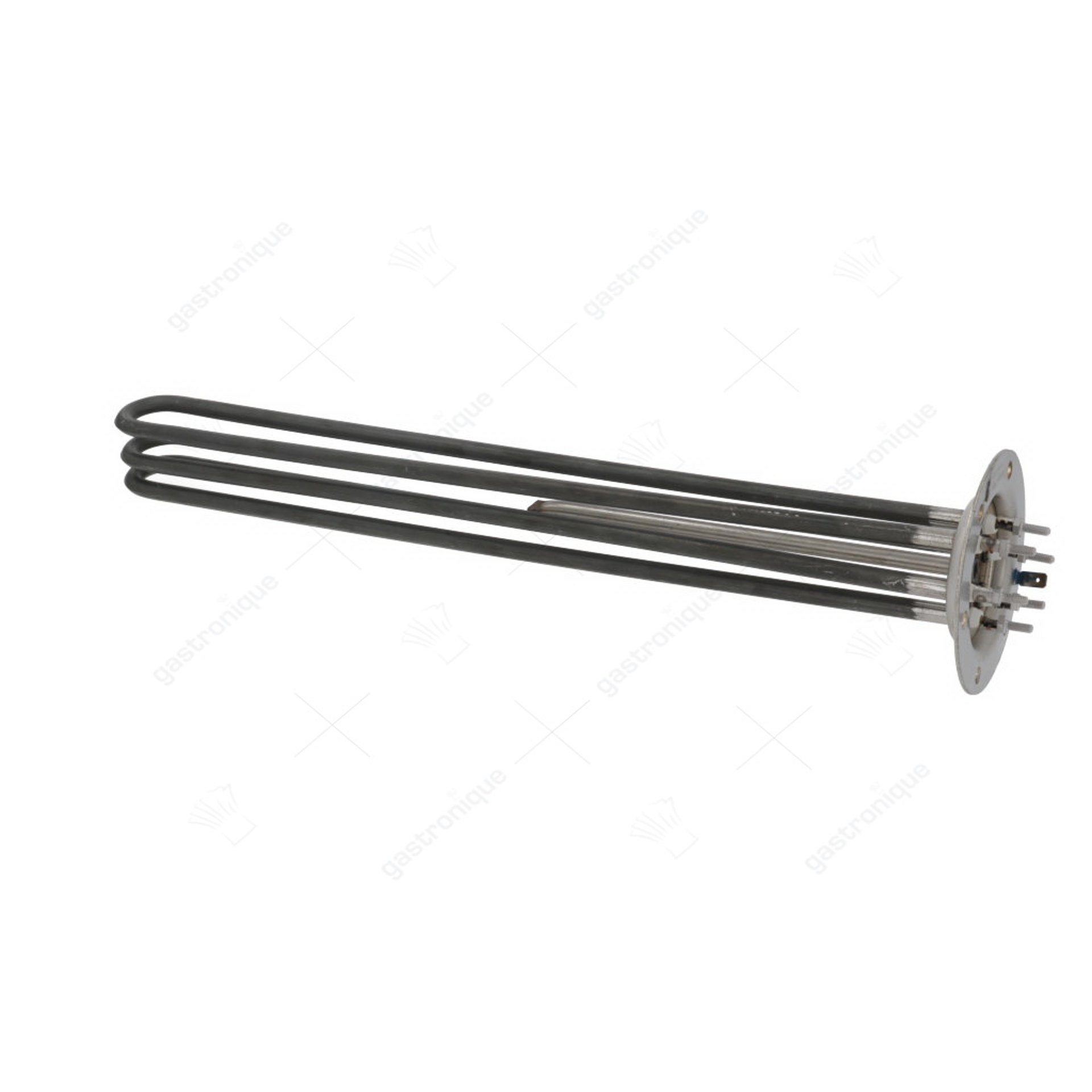 heating element 6000W 230V built-in ø 63mm VC 3 L 420mm W 39mm H 49mm thermostat sleeve ø 6.3mm - image 1