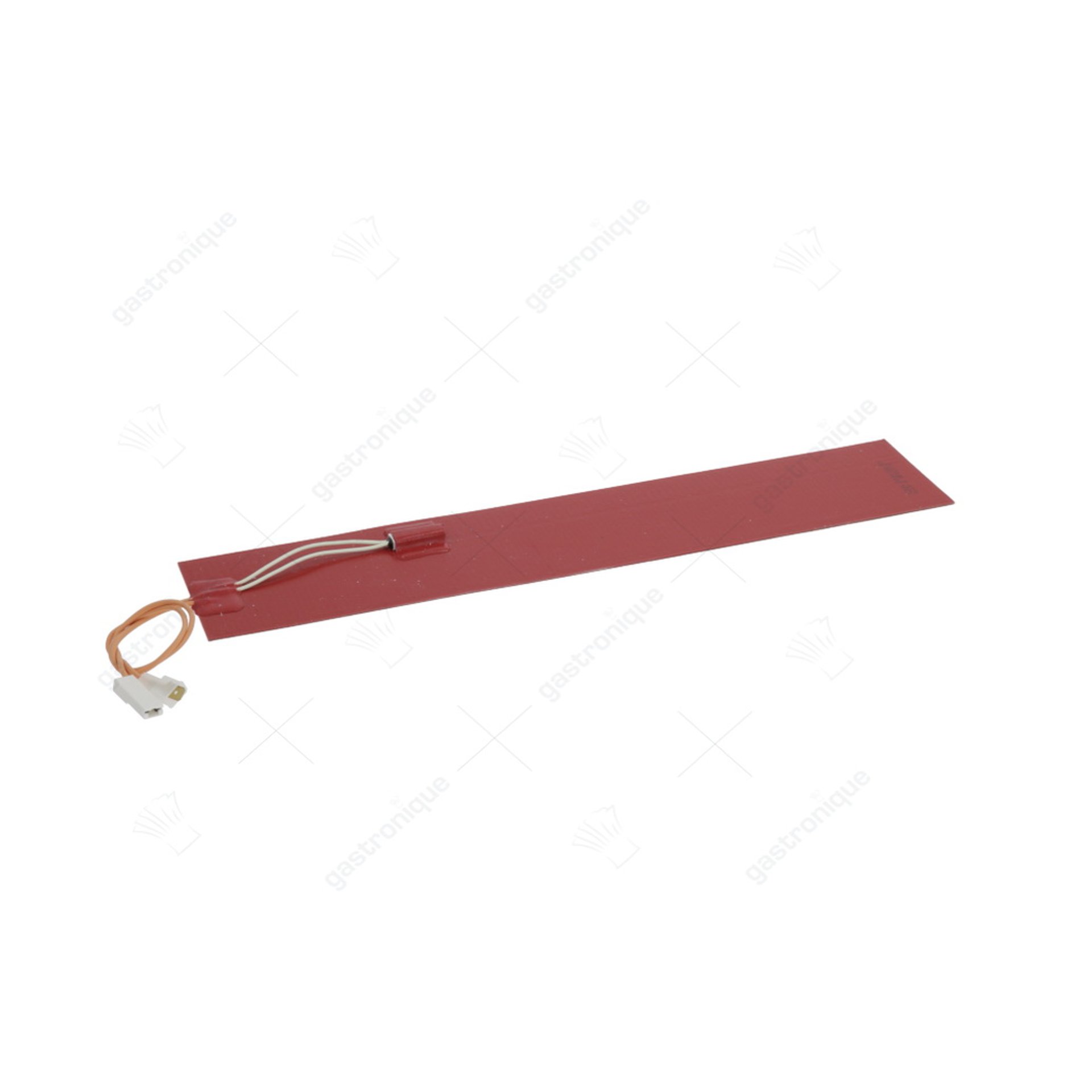 Plakelement 500W 230V L 380mm aansluiting vlaksteker 6,3mm silicone - afbeelding 1
