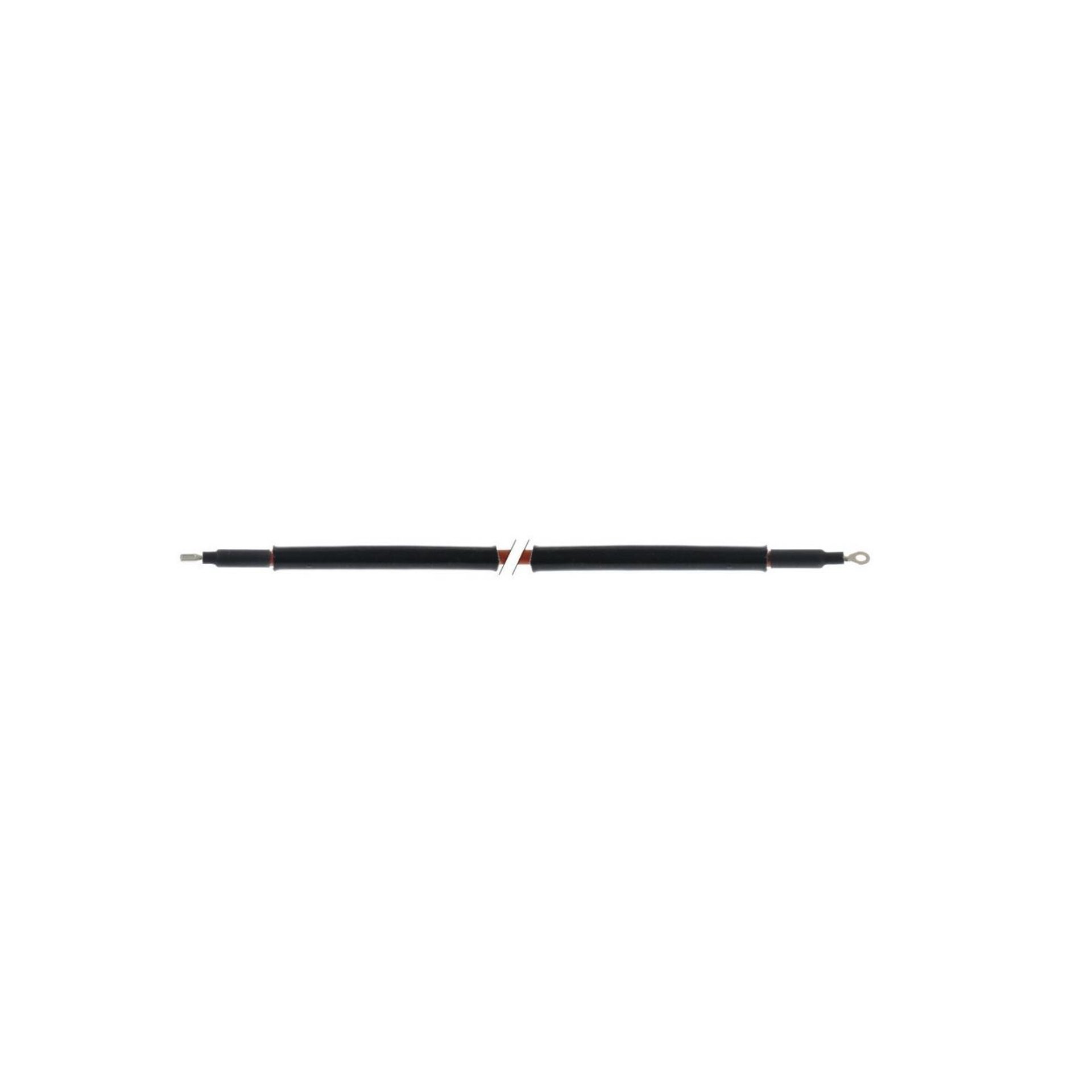 ntstekingskabel kabellengte 500mm 103402 aansluiting F2,8mm /oog M4 silicone - afbeelding 1