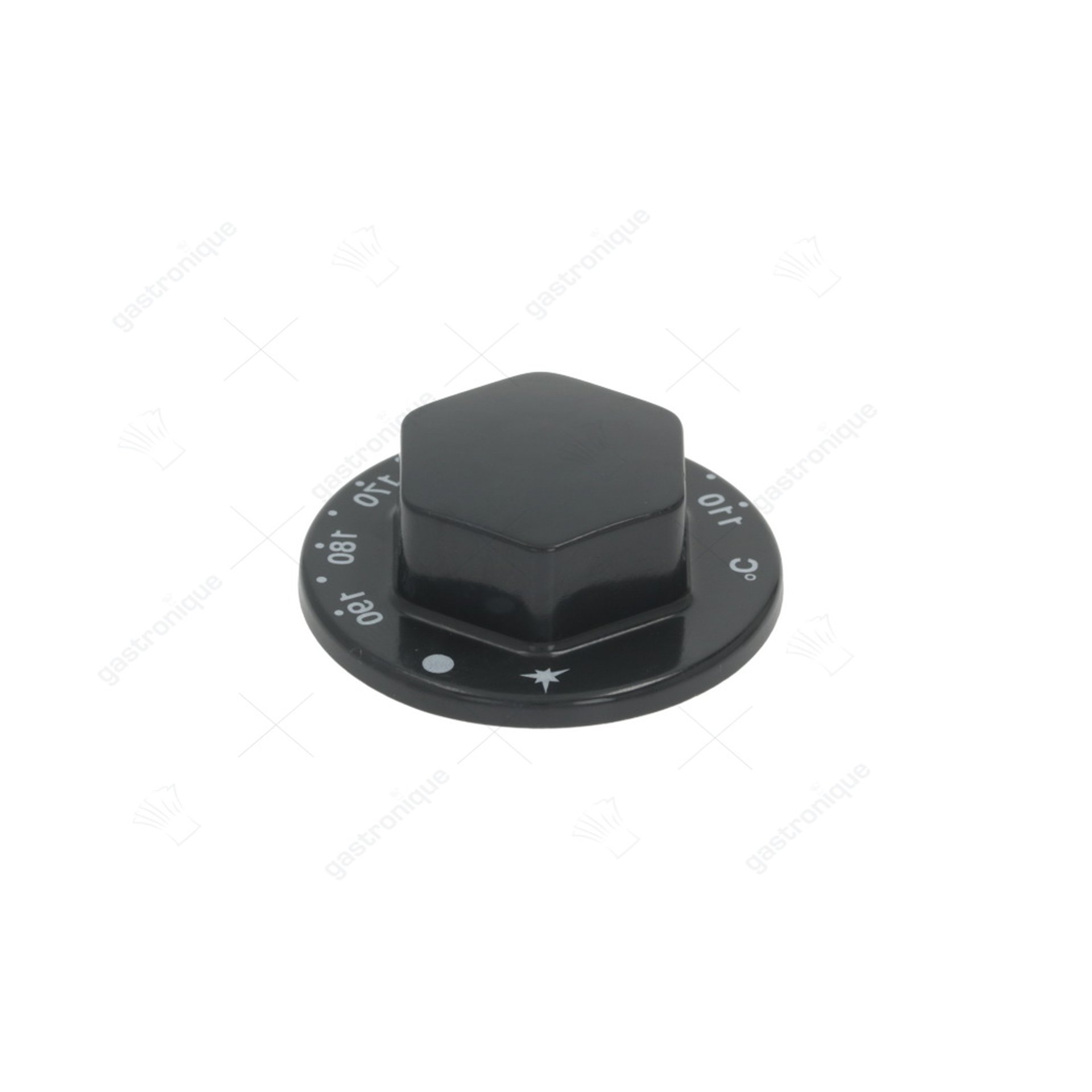 bouton noir ø 70 mm 110-190°c - image 1