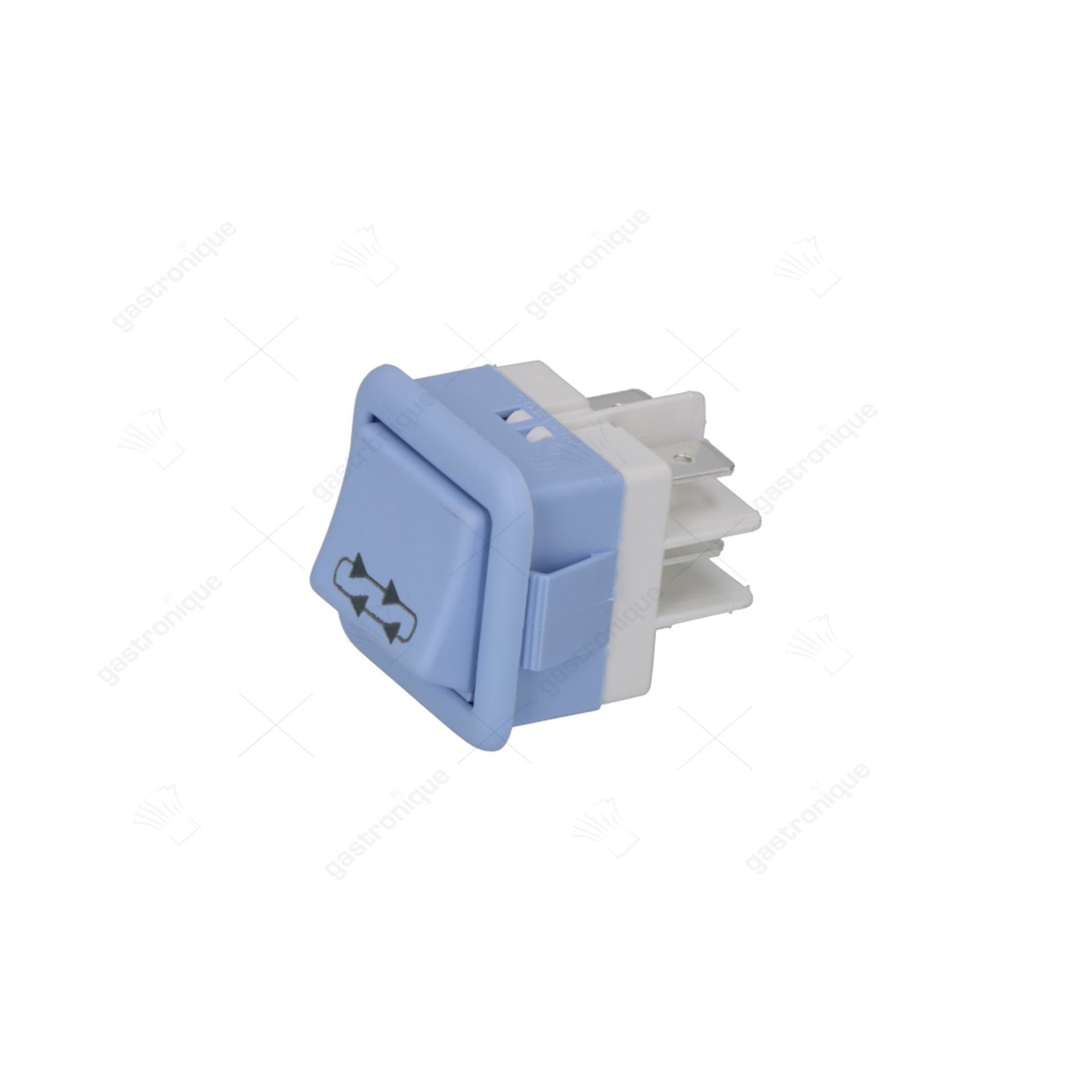 drukschakelaar bip. blauw cyclus starter - afbeelding 1