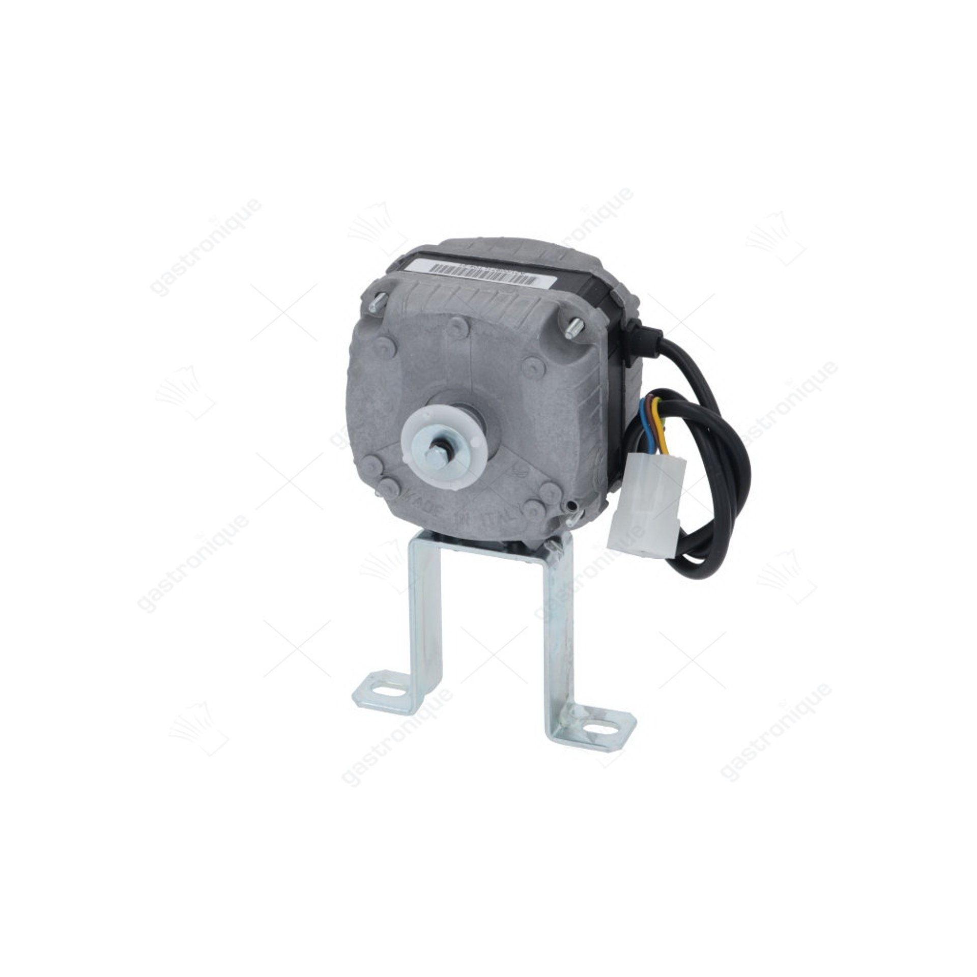 Ventilatormotor 10W 230V 50Hz L1 48mm L2 70mm L3 85mm B 83mm Fußhöhe 72mm Kabellänge 500mm - Bild 1