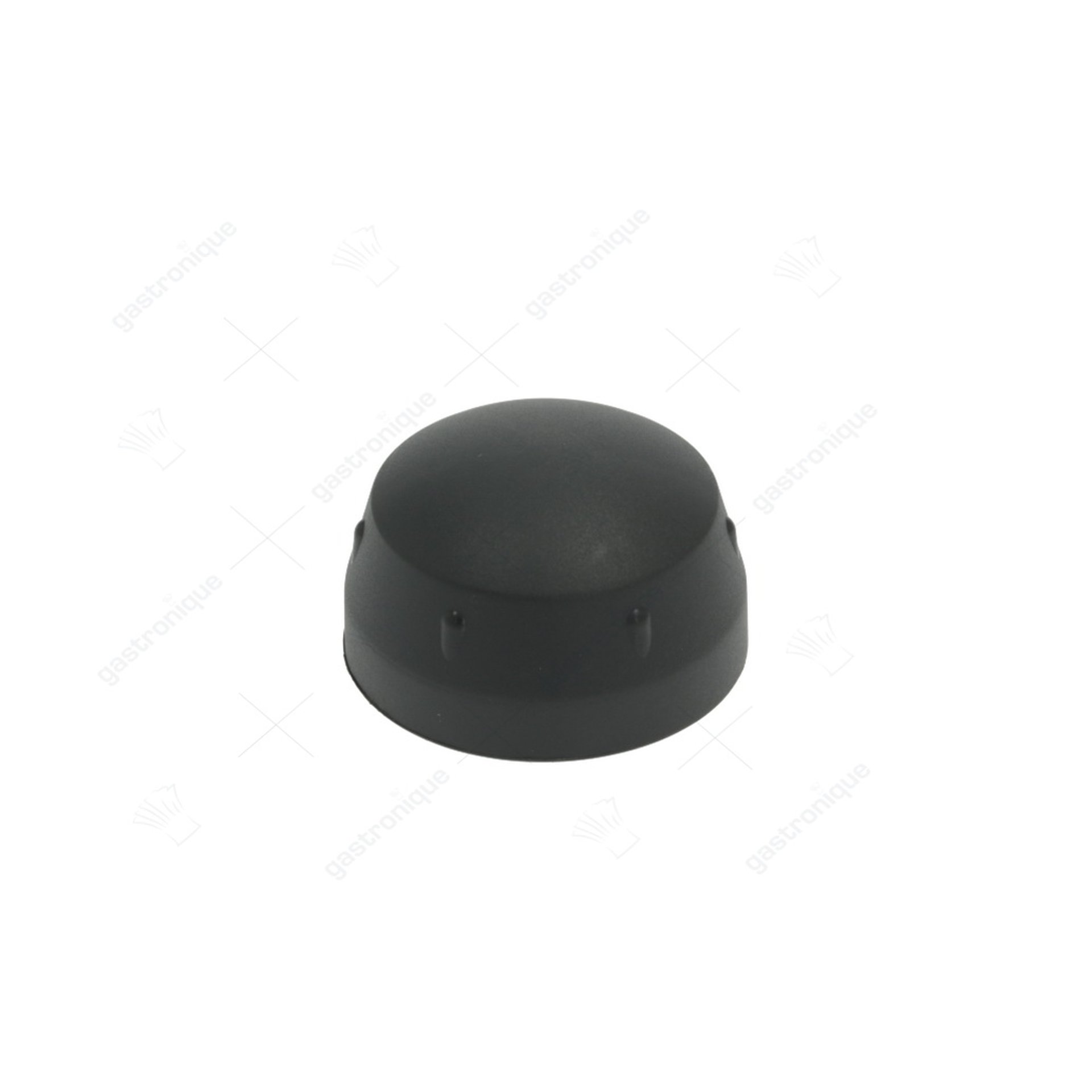 grijze knop ø 42 mm - afbeelding 1